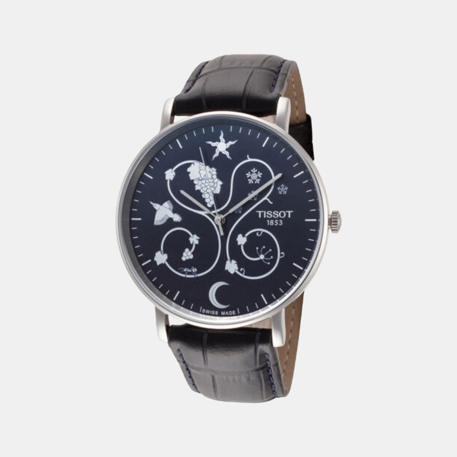Tissot Everytime Men Analog Leather Watch T1096101604100