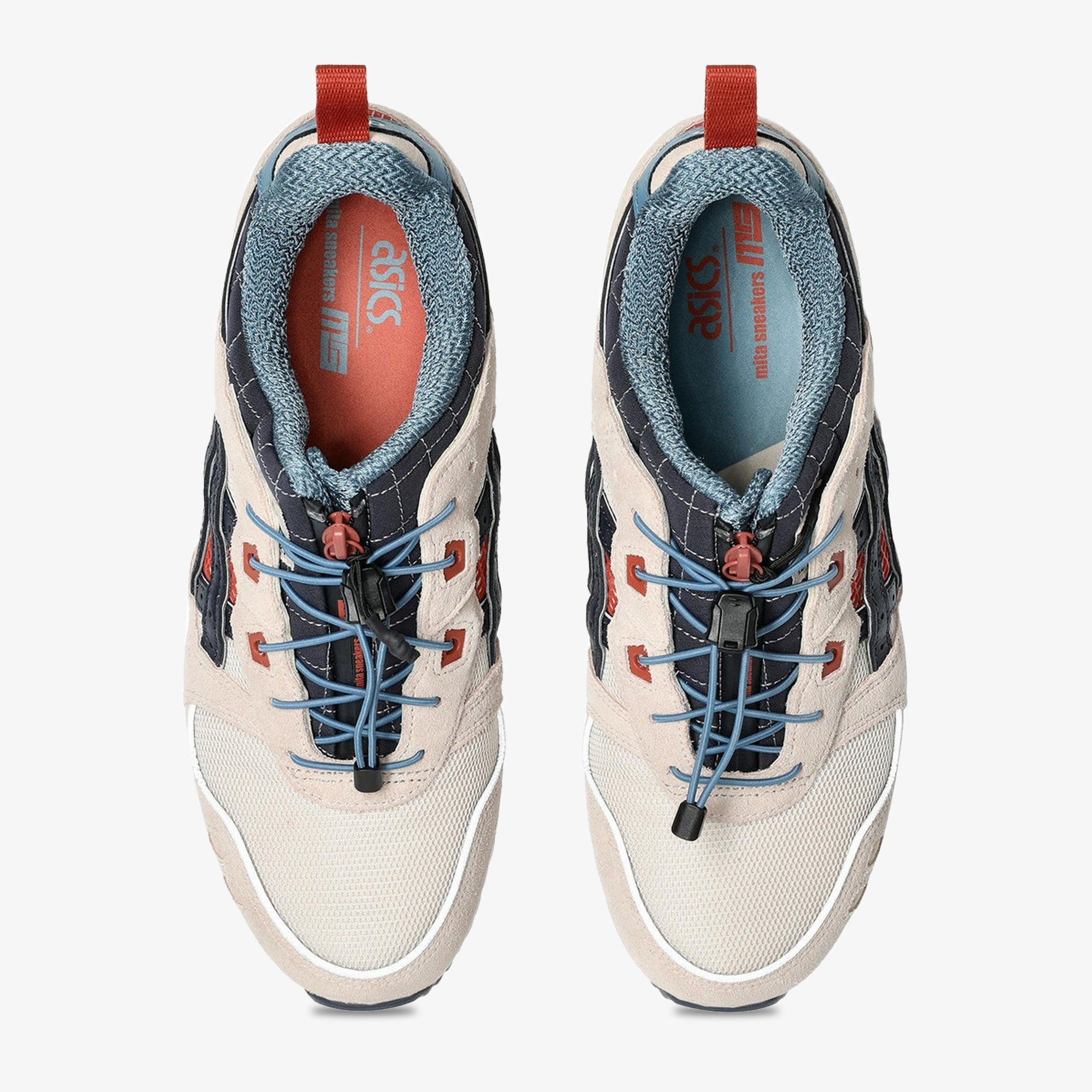 Asics | MITASNEAKERS × KEBOZ GEL-LYTE III OG { IIIUSION BLUE/BLACK - view 2