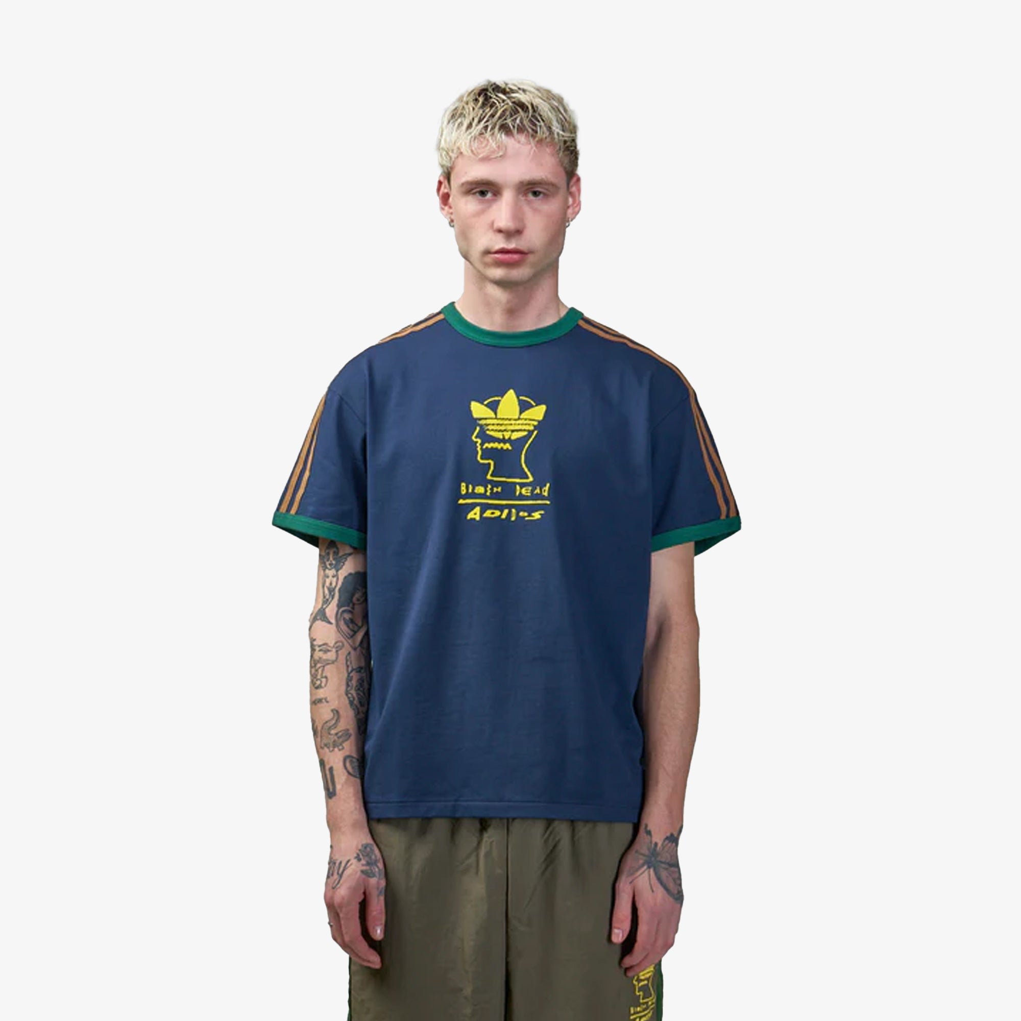 Adidas Originals | Brain Dead Tee { Collegiate Navy