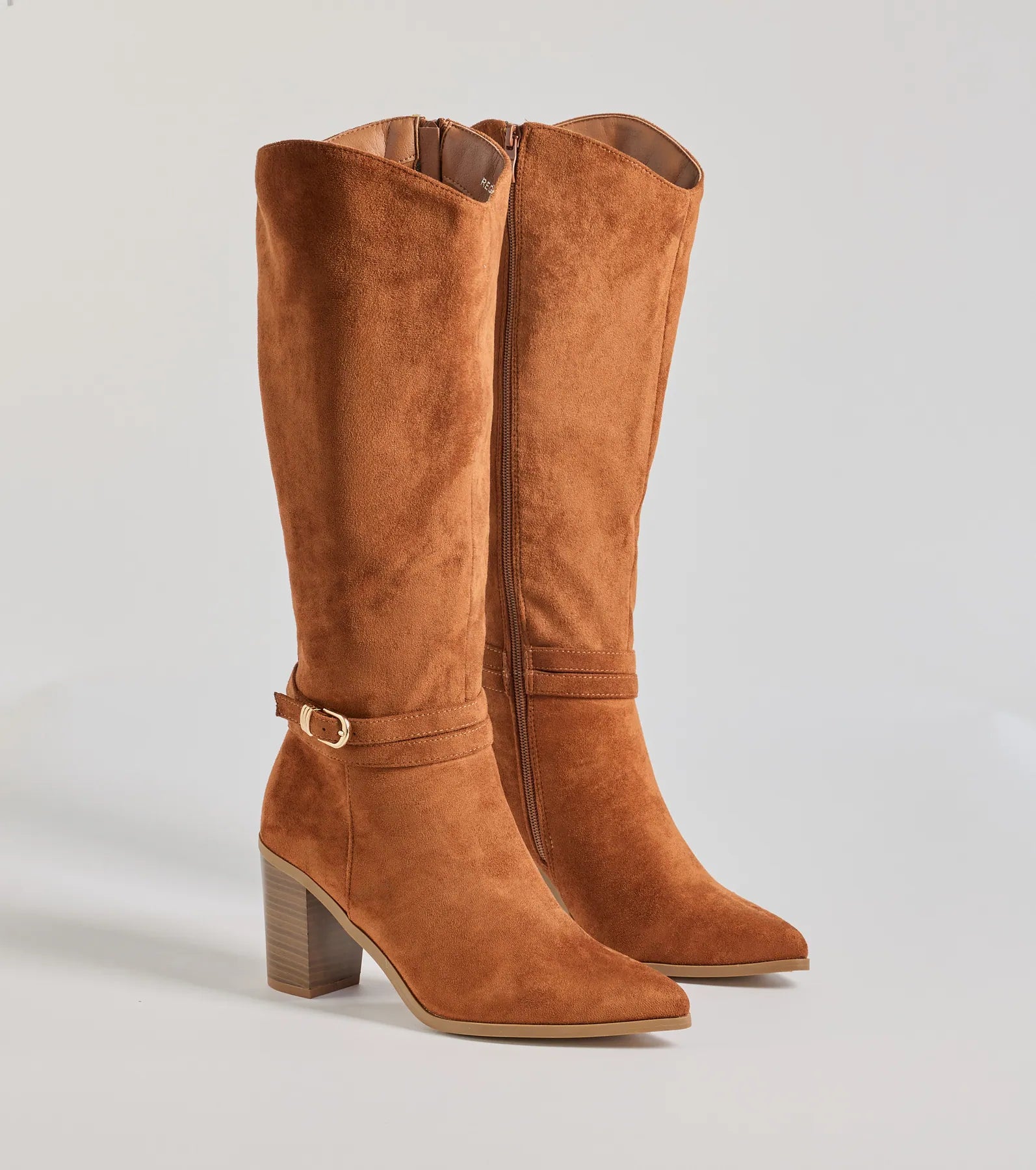 Windsor Fab Slay Buckle Strap Under-The-Knee Boots - view 5