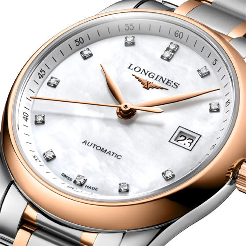 Longines Master Collection White Mother-Of-Pearl Dial Women 29mm - view 2