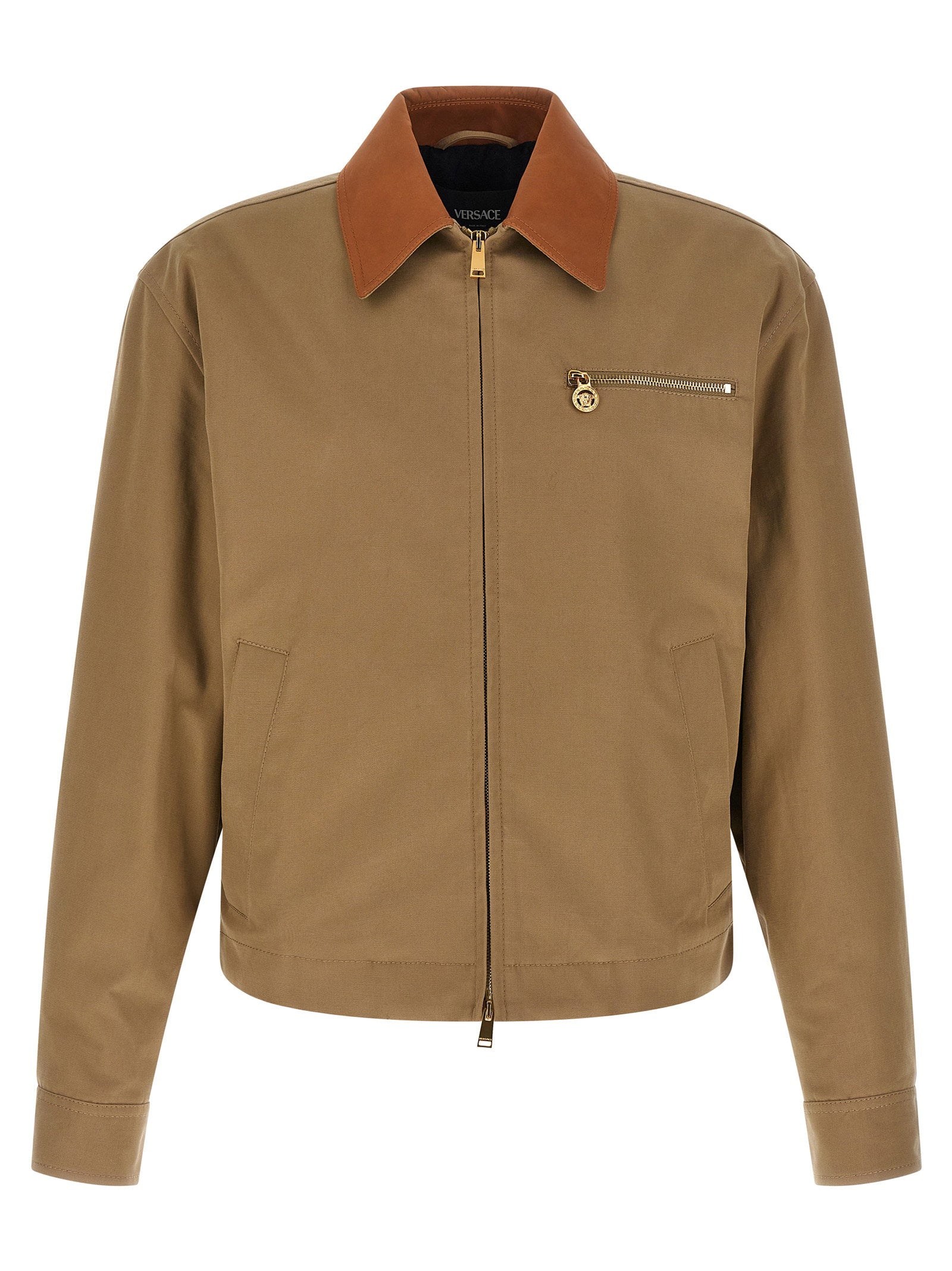 Versace Canvas Jacket – 100% cotton