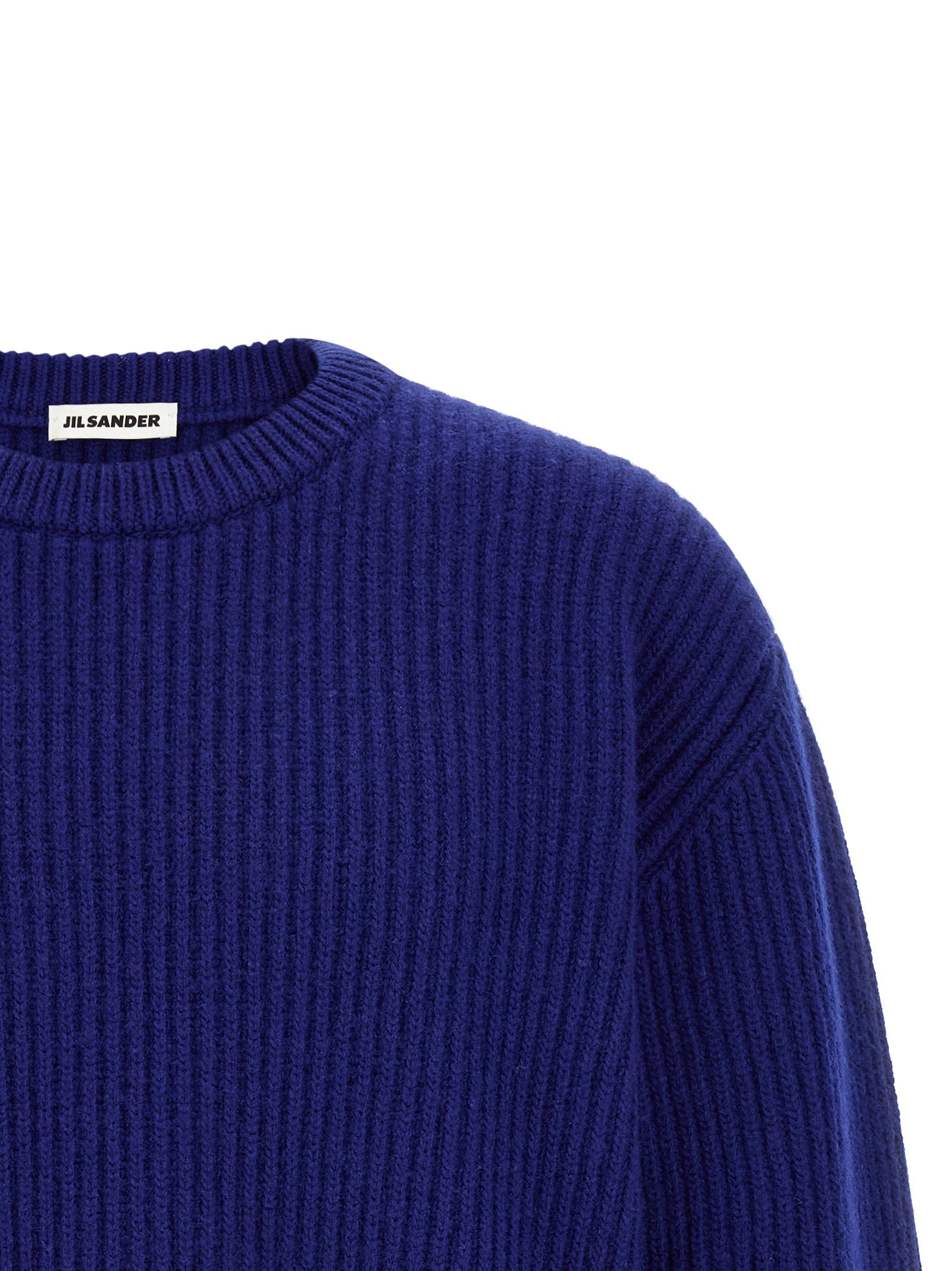 Jil Sander Fishermans Rib Sweater – 100% wool - view 3