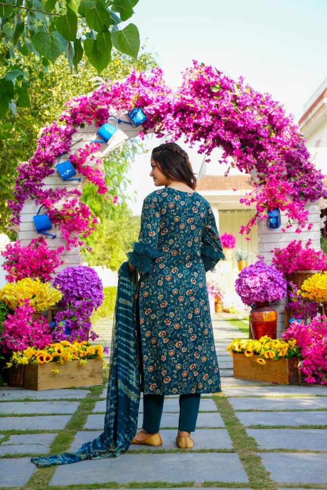 Idaho-o Rajeshree RAYON STRAIGHT SUIT SET - view 5
