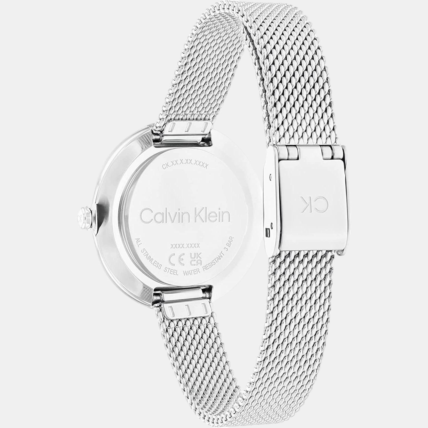 Calvin Klein Ck Iconic Women Quartz Silver Dial Analog Stainless Steel Watch 25200184 - view 3