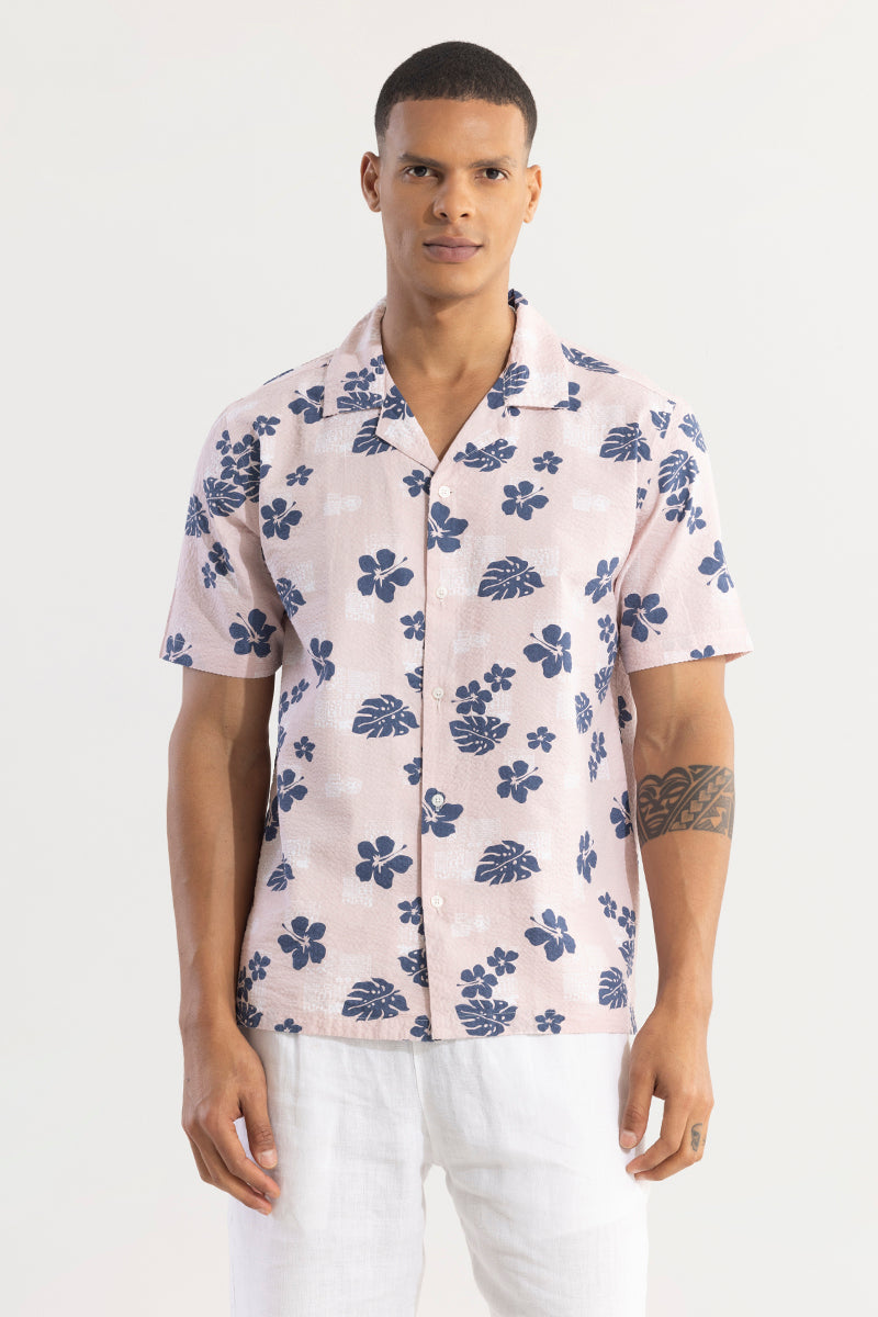 SNITCH Chestnut Pink Seersucker Shirt - view 7