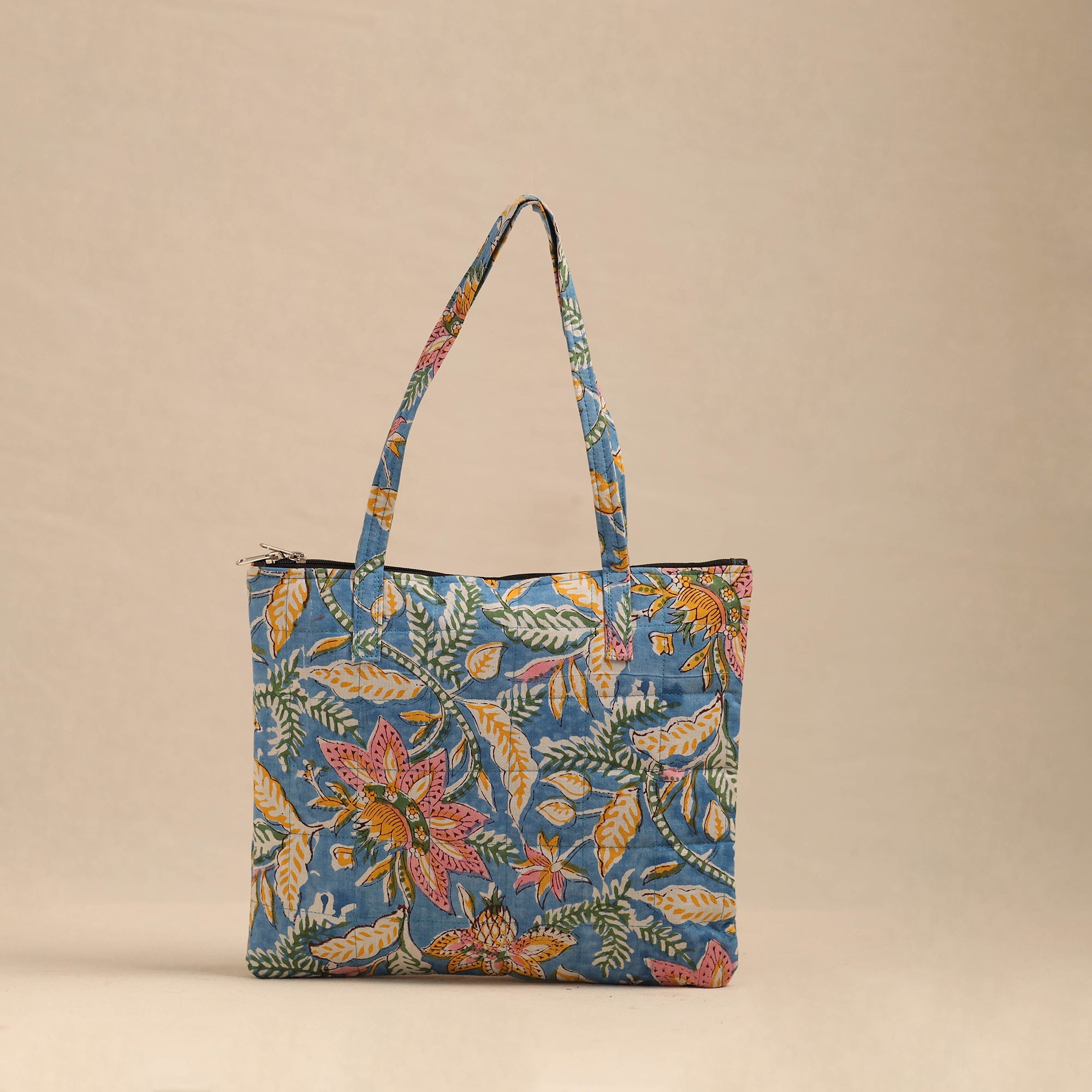 NOORI BAZAR Handmade Quilted Cotton Hand Bag 26