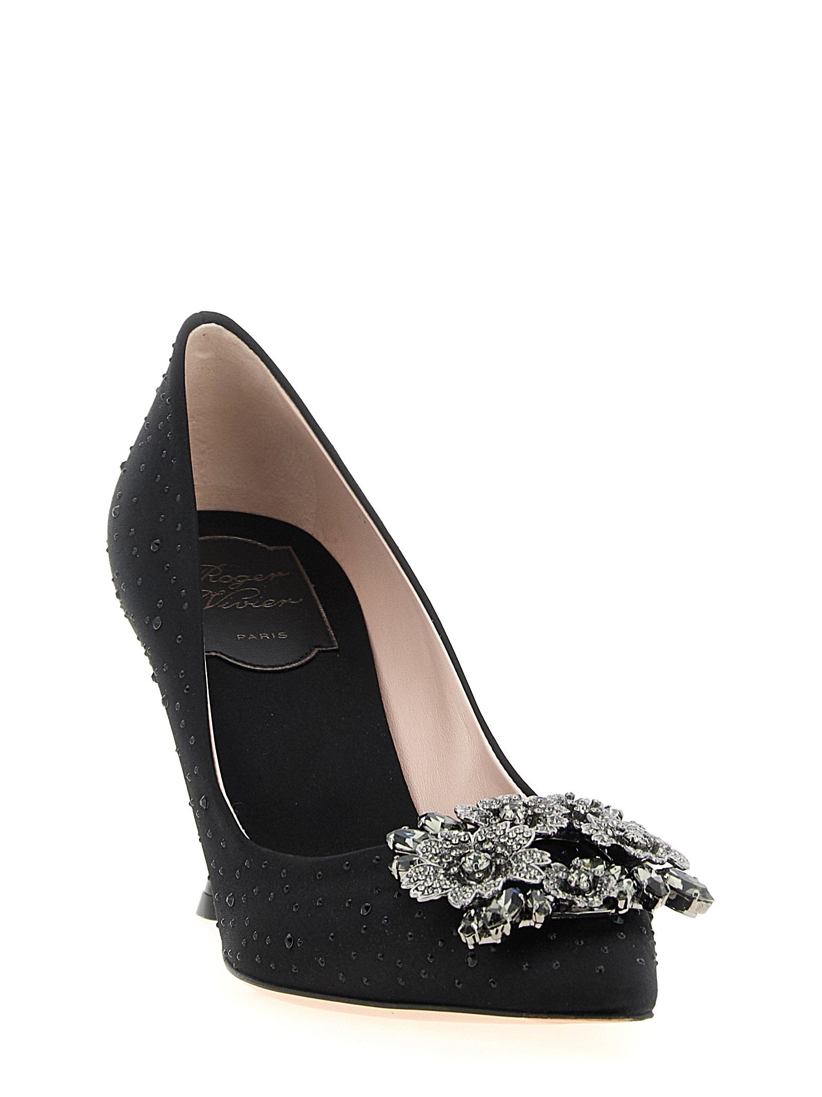 Roger Vivier Efflorescence Pumps – 68% viscose, 32% silk - view 2