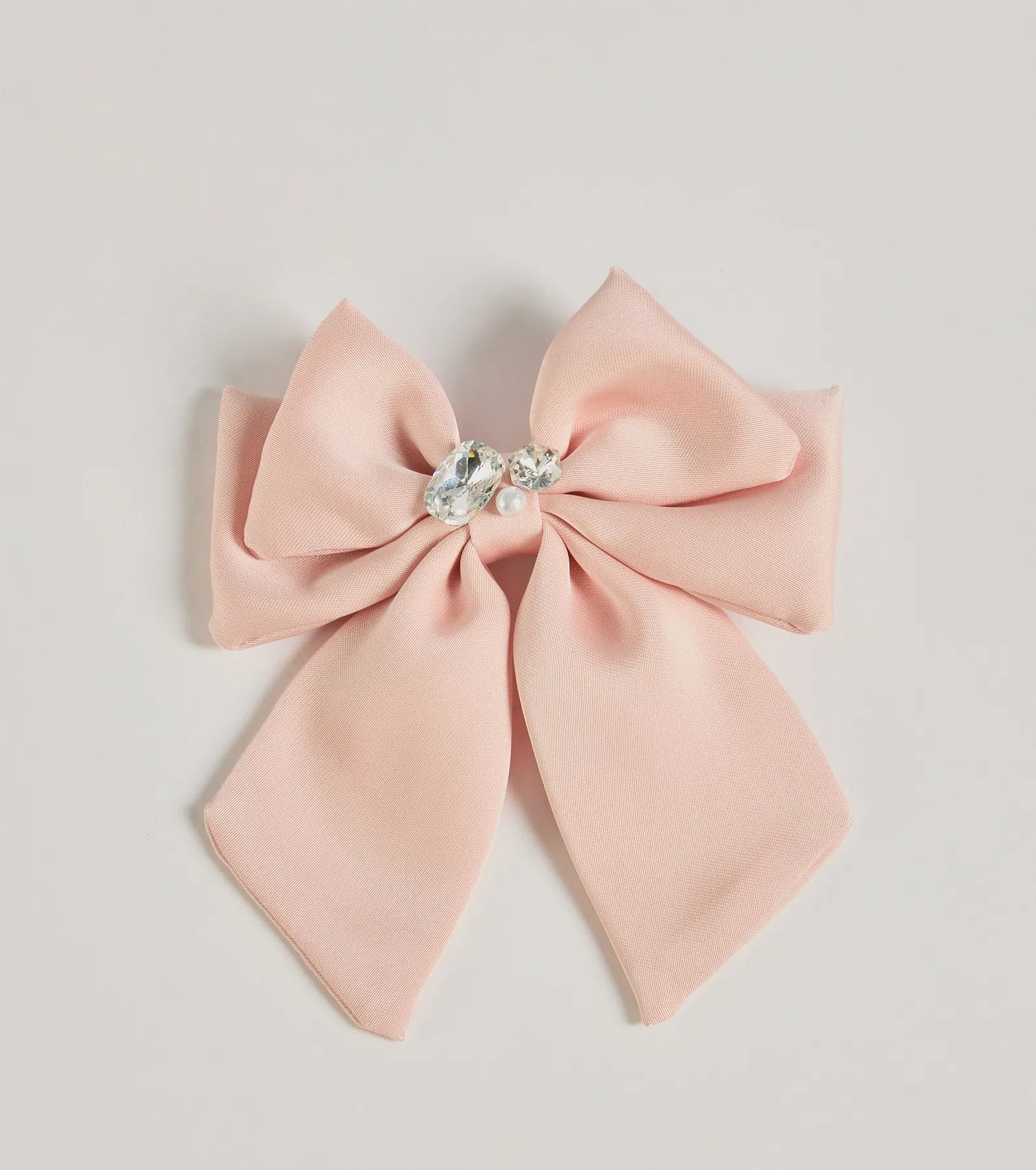 Windsor Adorable Glitz Rhinestone Hair Bow Clip