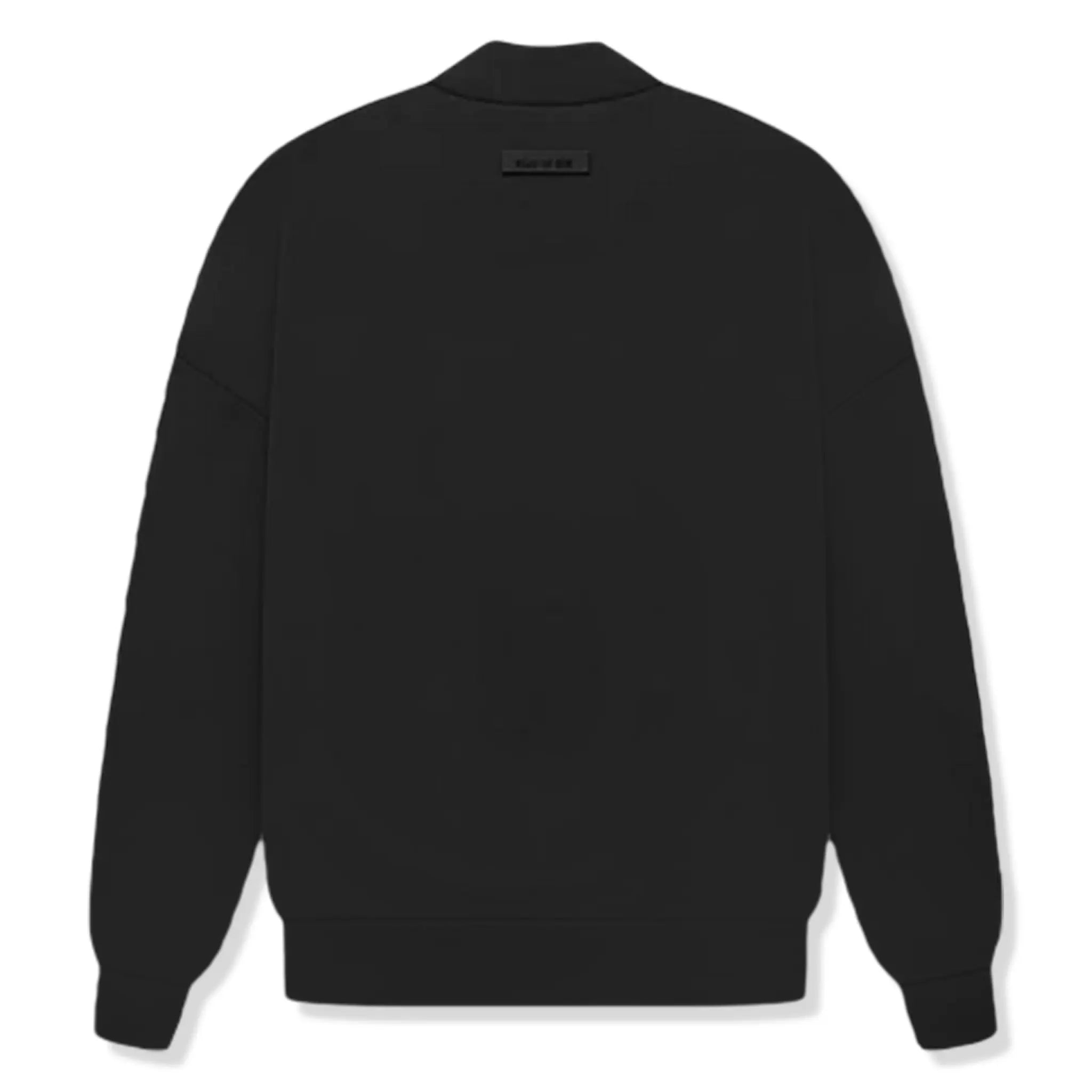 Fear of God Essentials Jet Black Crewneck (SS23) - view 2