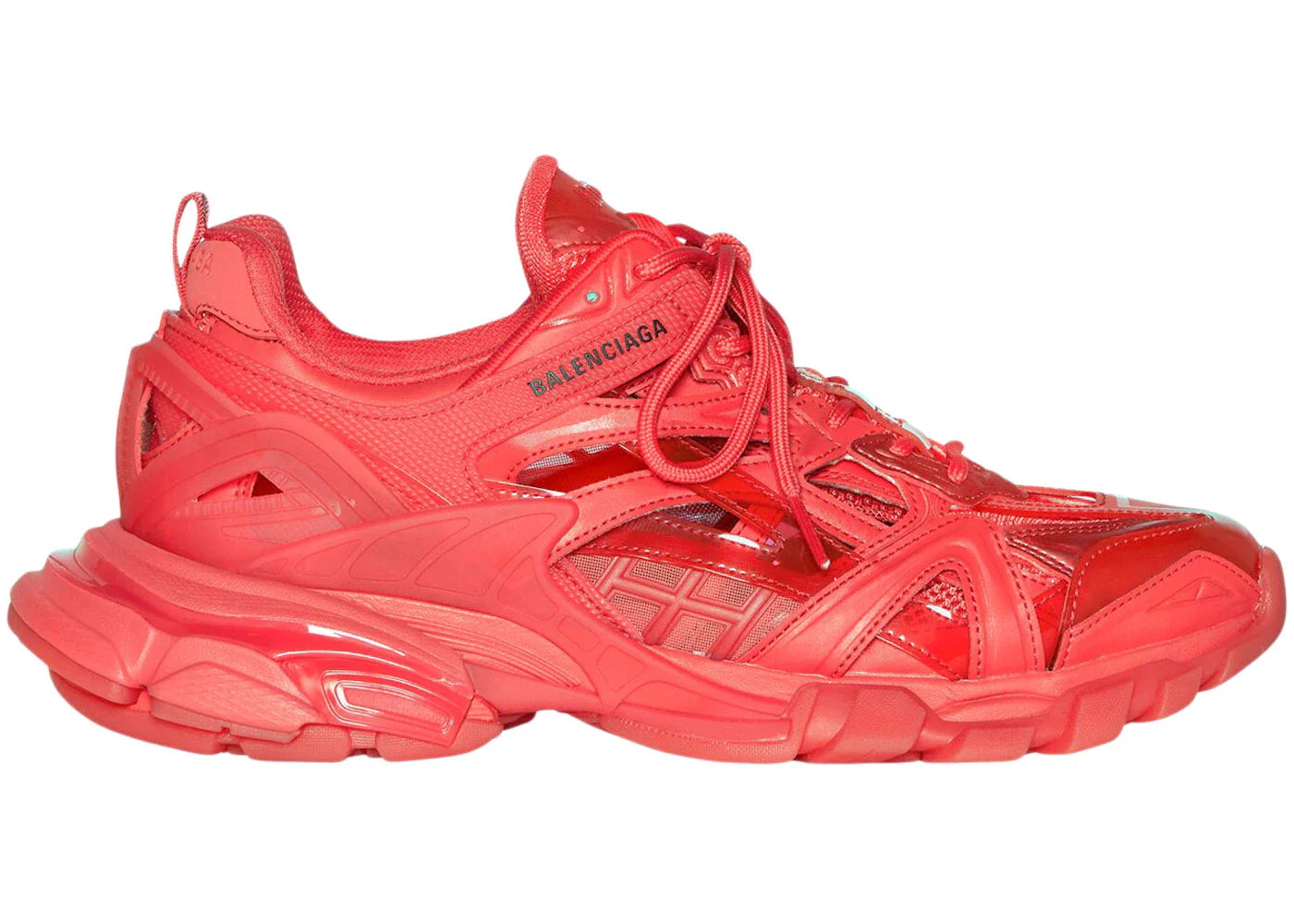 Track 2 clear – Balenciaga Track.2 Clear Sole Red