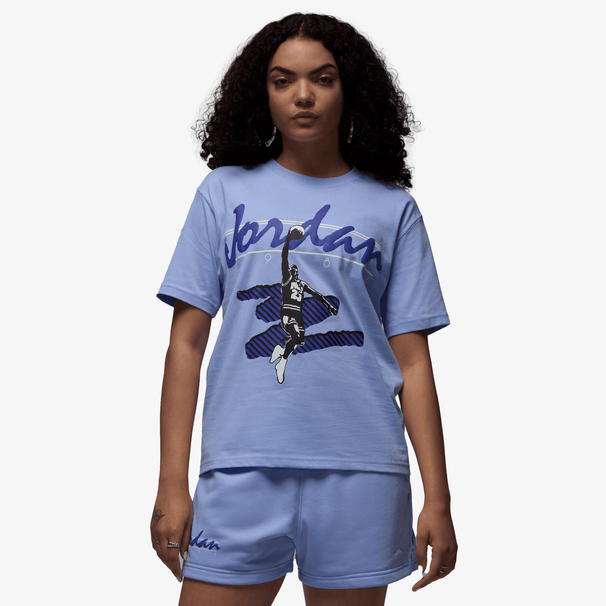 Jordan | Graphic T-shirt { Aluminum