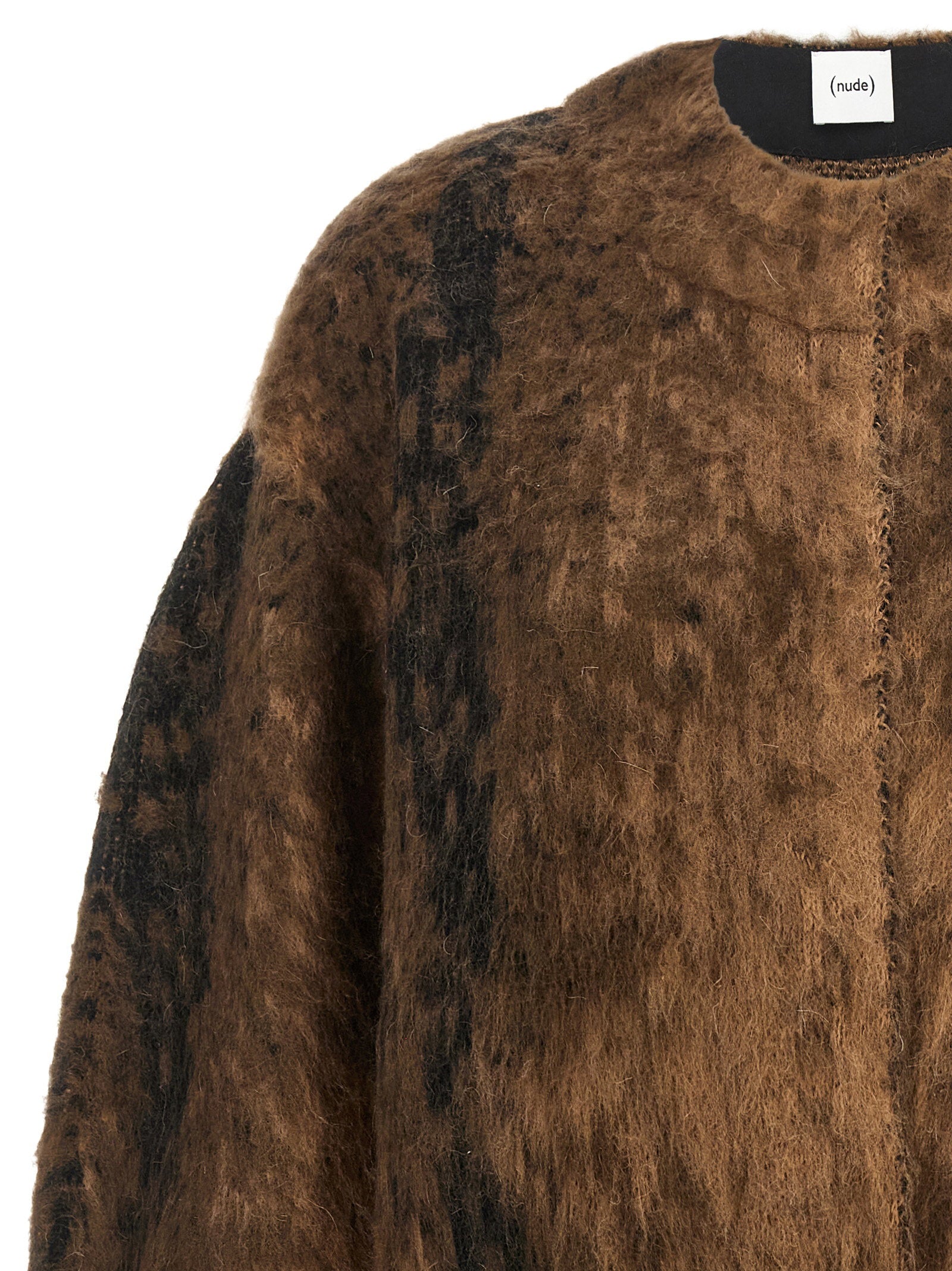 Nude Wool And Mohair Jacket - view 3