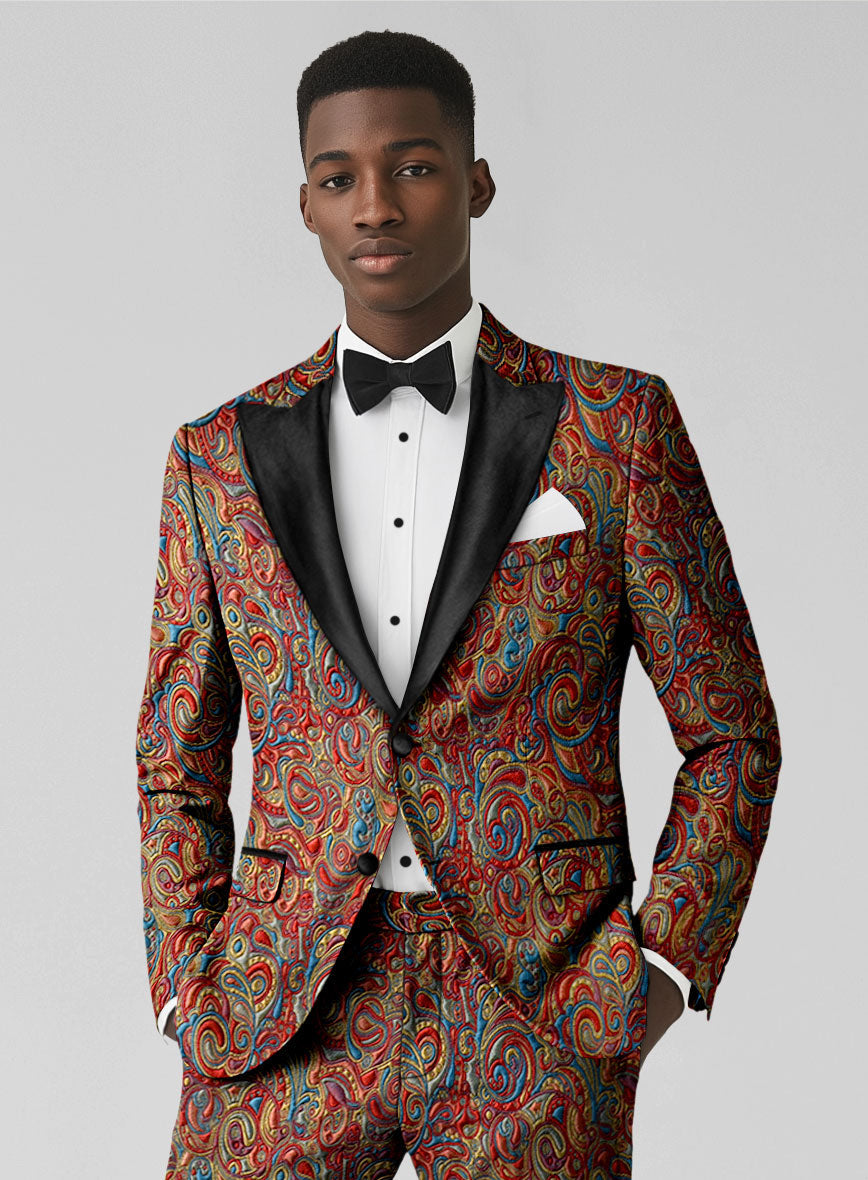 StudioSuits Italian Silk Socorro Tuxedo Blazer - view 2