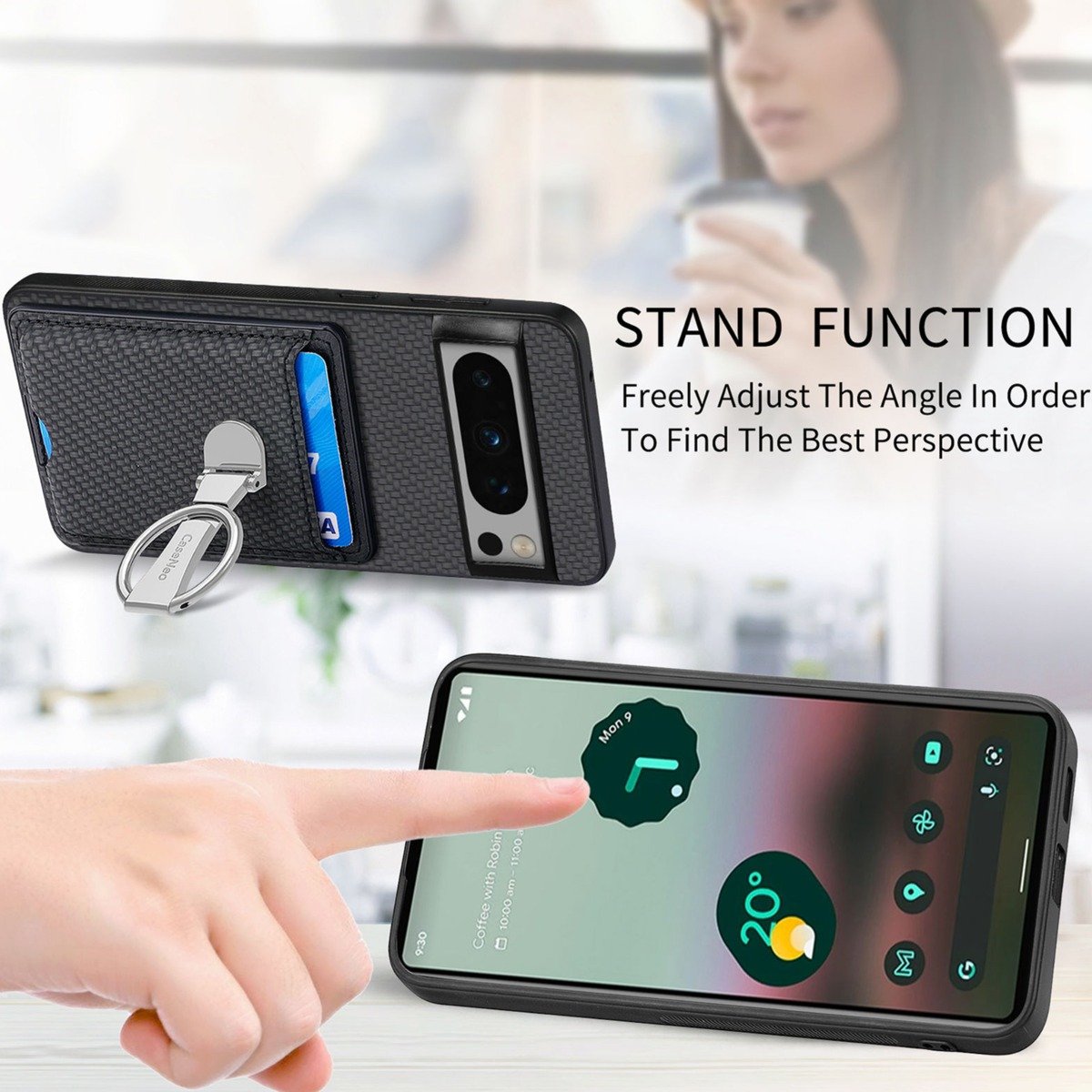 Million Cases Elite Wallet Guard Metal Bracket Case - Google - view 7