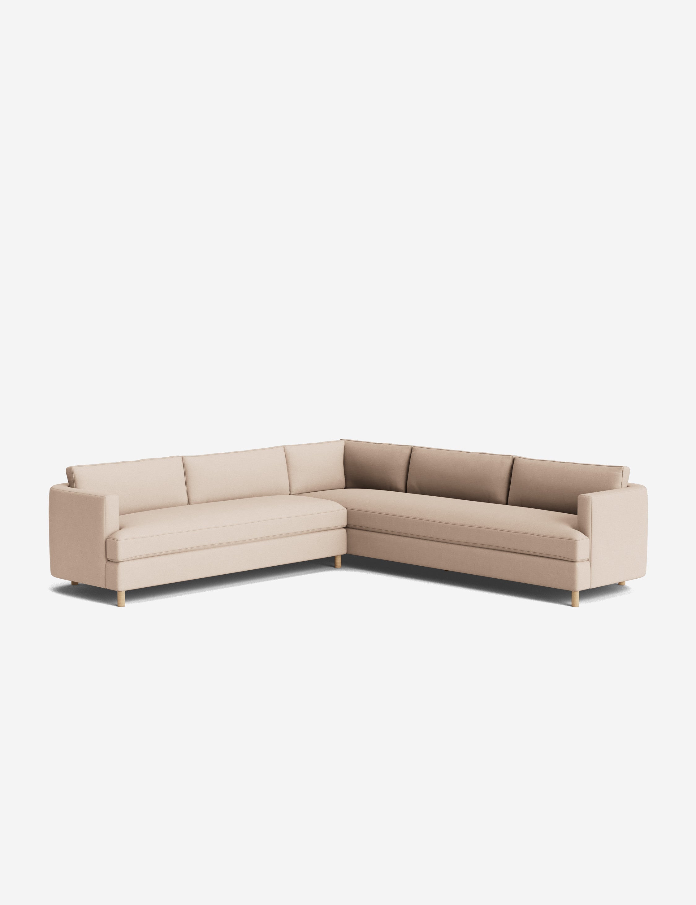 Lulu and Georgia Belmont Corner Sectional Sofa by Ginny Macdonald - view 48