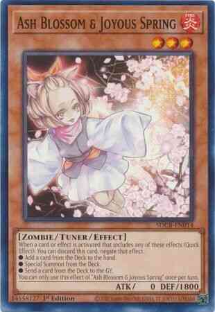 Ash blossom joyous – Yu-Gi-Oh! Ash Blossom & Joyous Spring - SDCB-EN014 - Common - 1st Edition