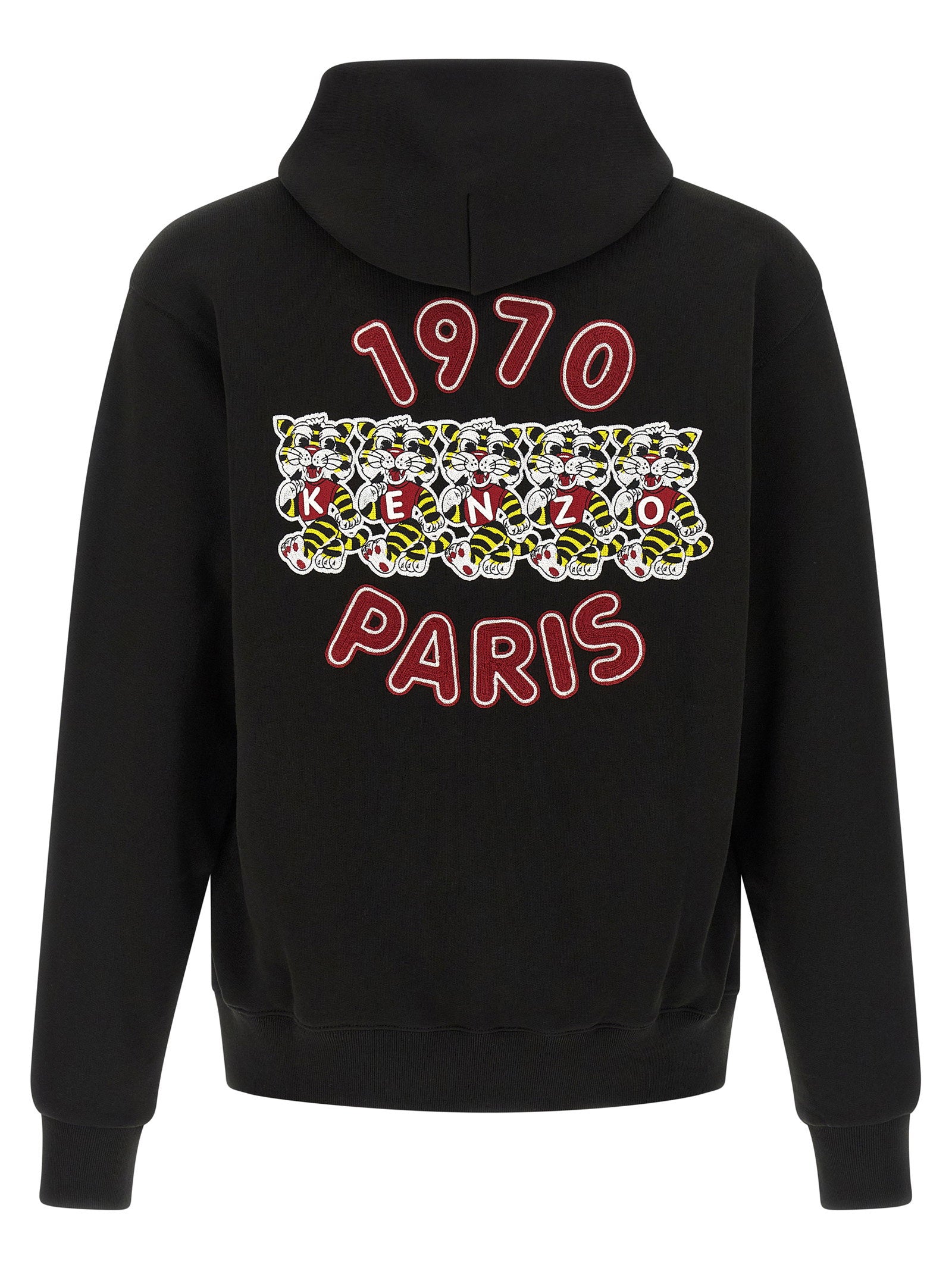Kenzo Wild Tiger Embroidered Hoodie – 100% cotton - view 2