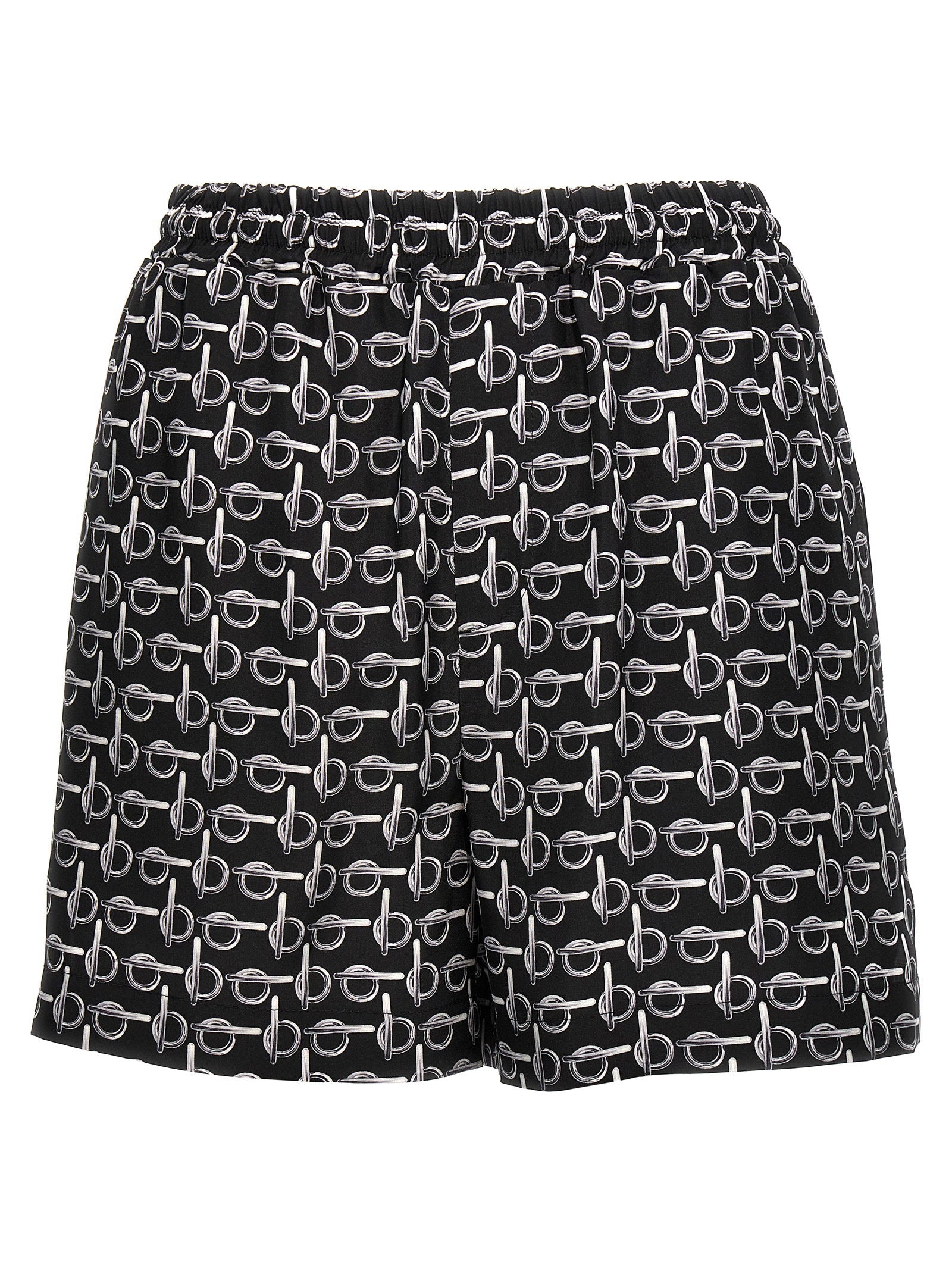 Burberry Press Shorts – 100% silk