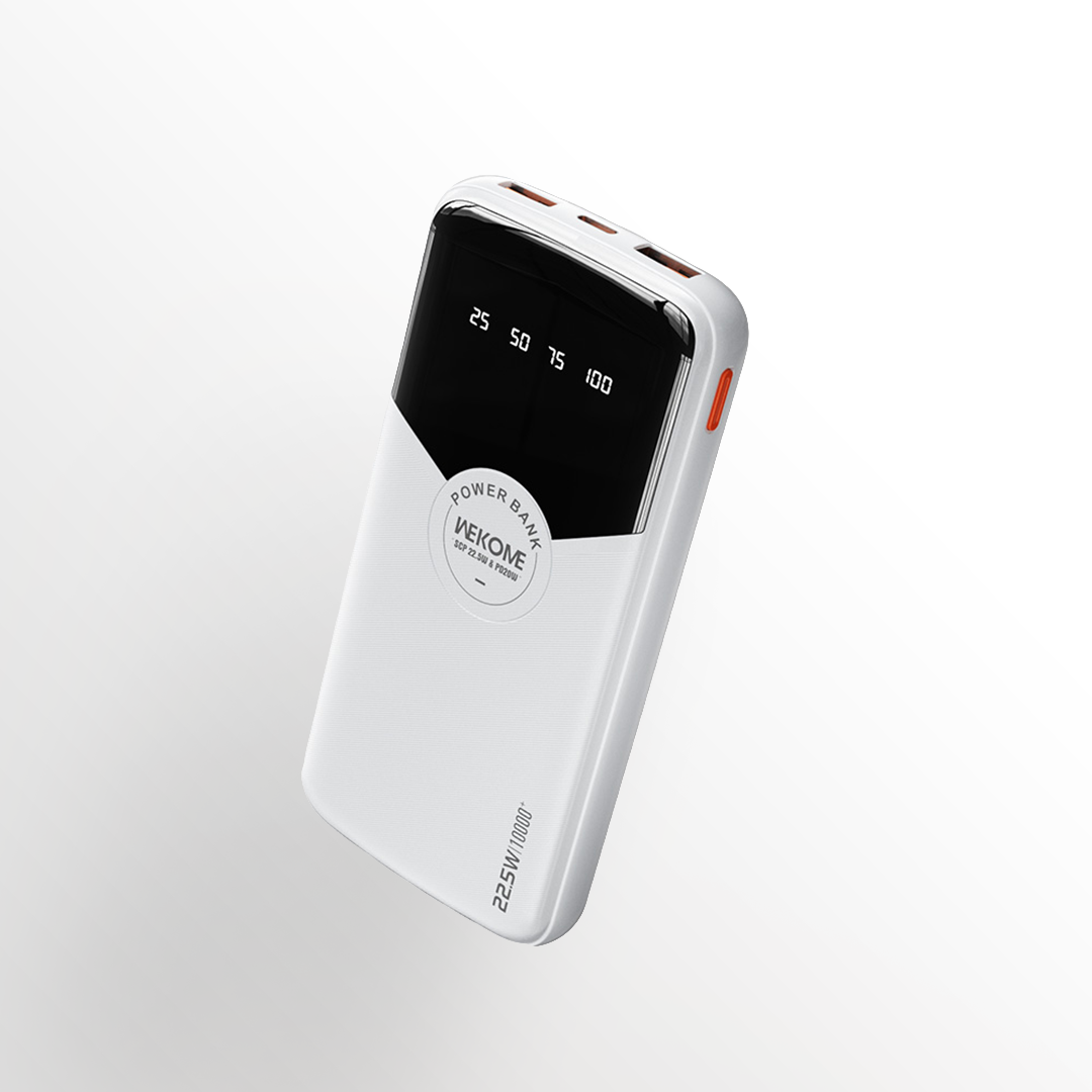 Cover It Up Wekome® Charge Wave 22.5W Super Fast Charging High Capacity Battery Power Bank - 10000 mAh