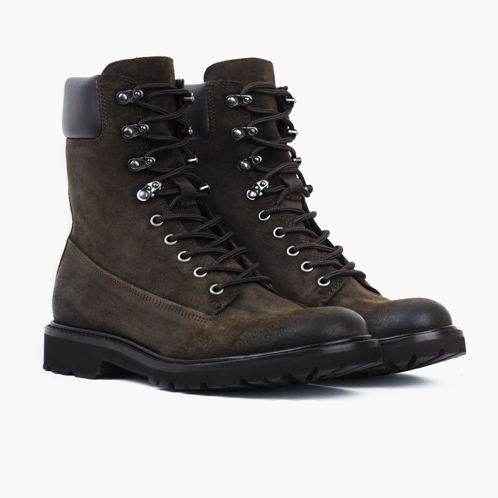 S explorer dark – Thursday Boots - Seconds - Men's Boots [S] Explorer | Dark Olive Suede