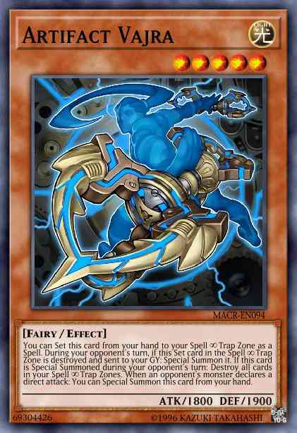 Yu-Gi-Oh! Artifact Vajra - MP18-EN027 - Common - 1st Edition