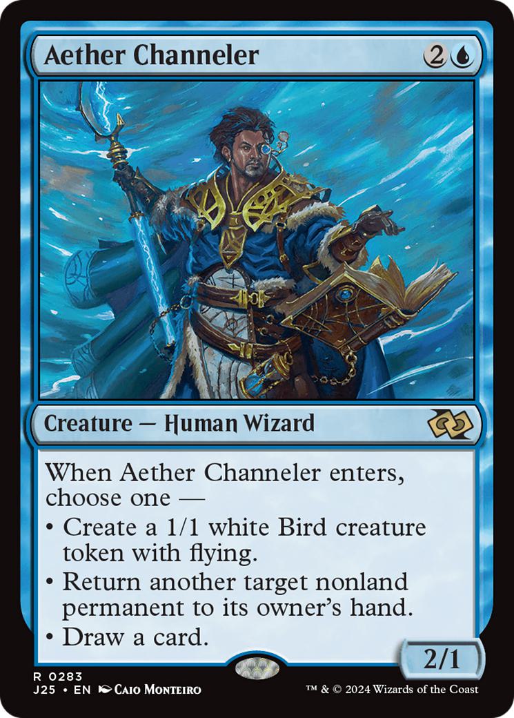 Aether channeler 283 – Magic Aether Channeler [283] [Foundations: Jumpstart] [Non-Foil]