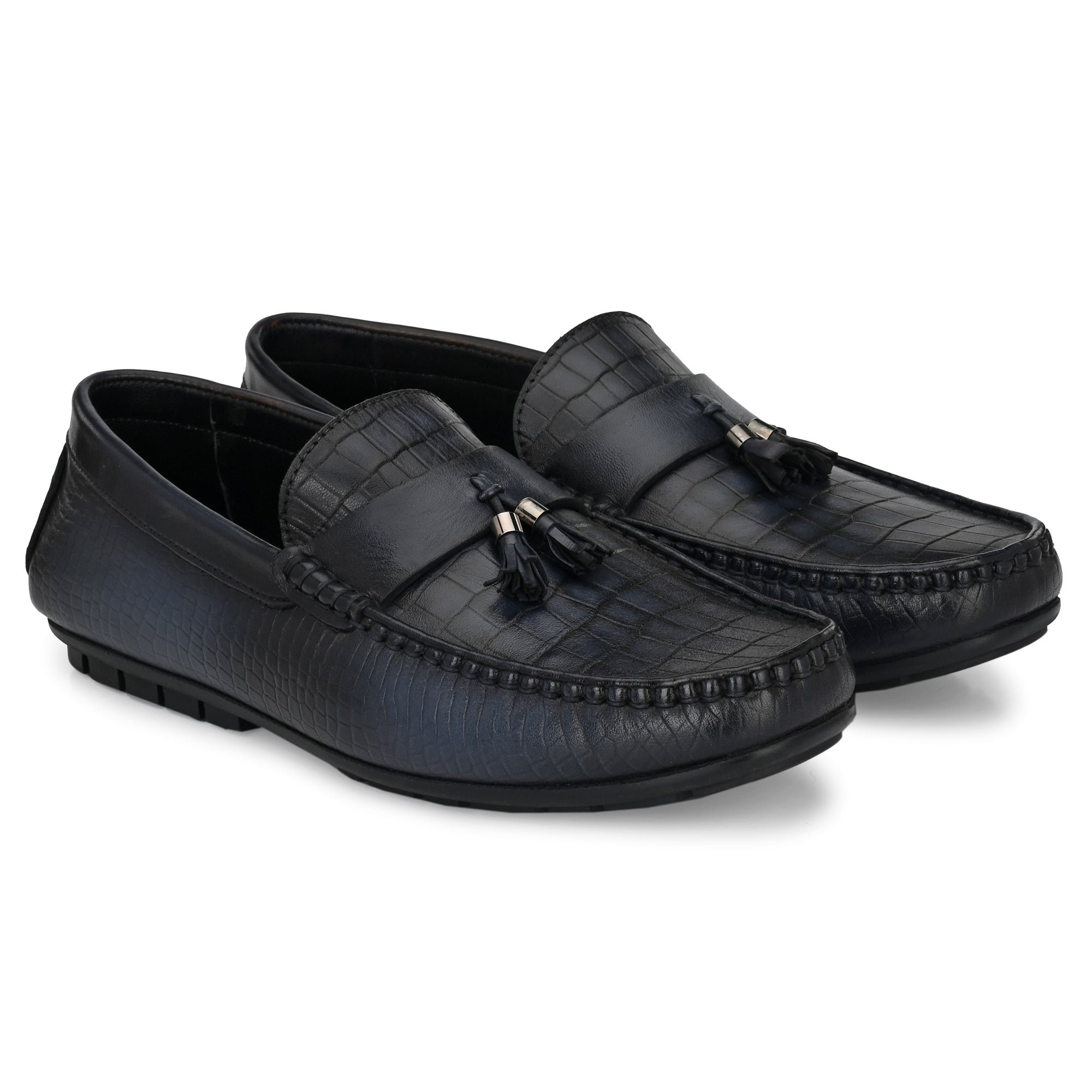 egoss-shoes Egoss Tassel Formal Leather Loafers Shoes For Men - view 7