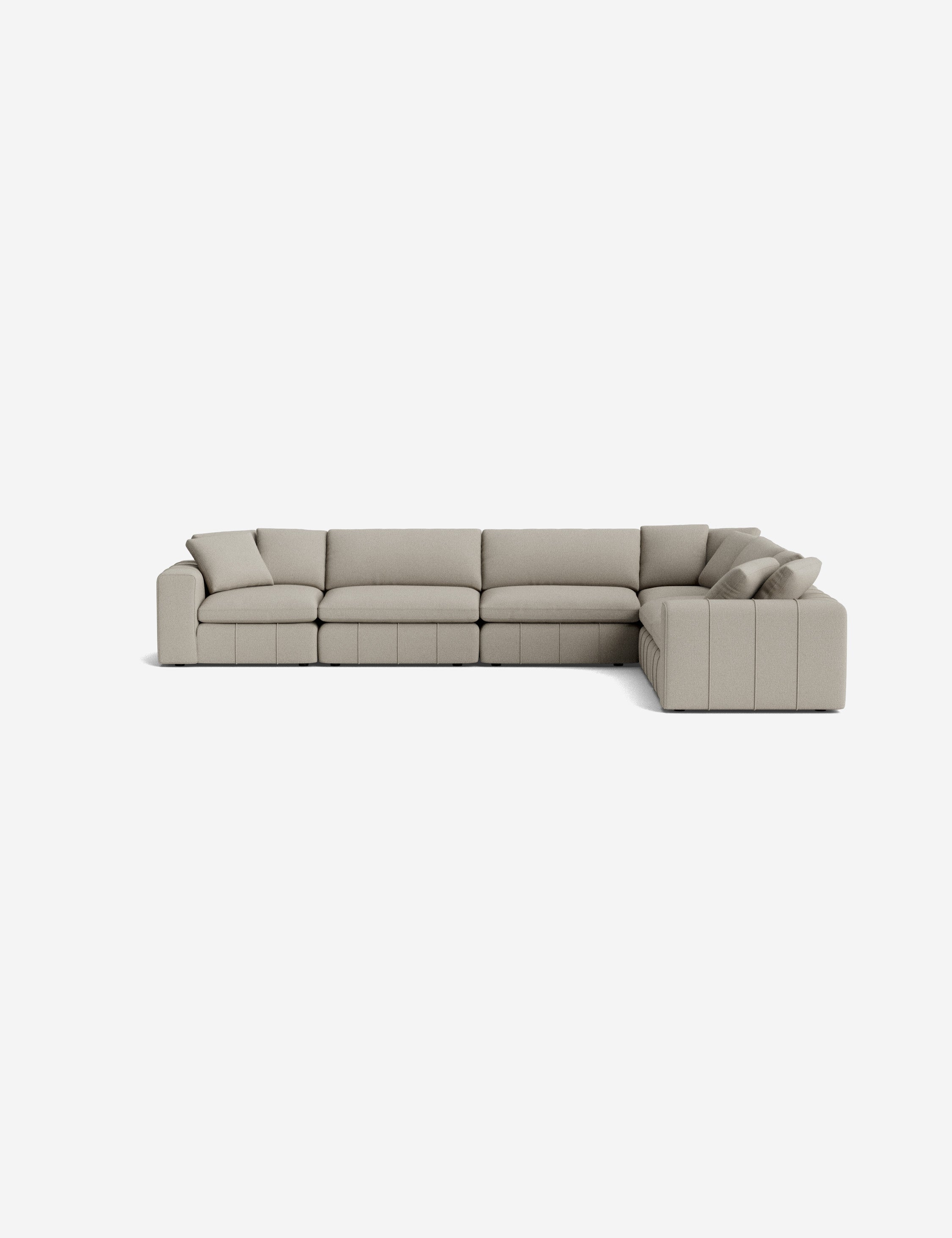 Lulu and Georgia Capella Modular Corner Sectional Sofa - view 192