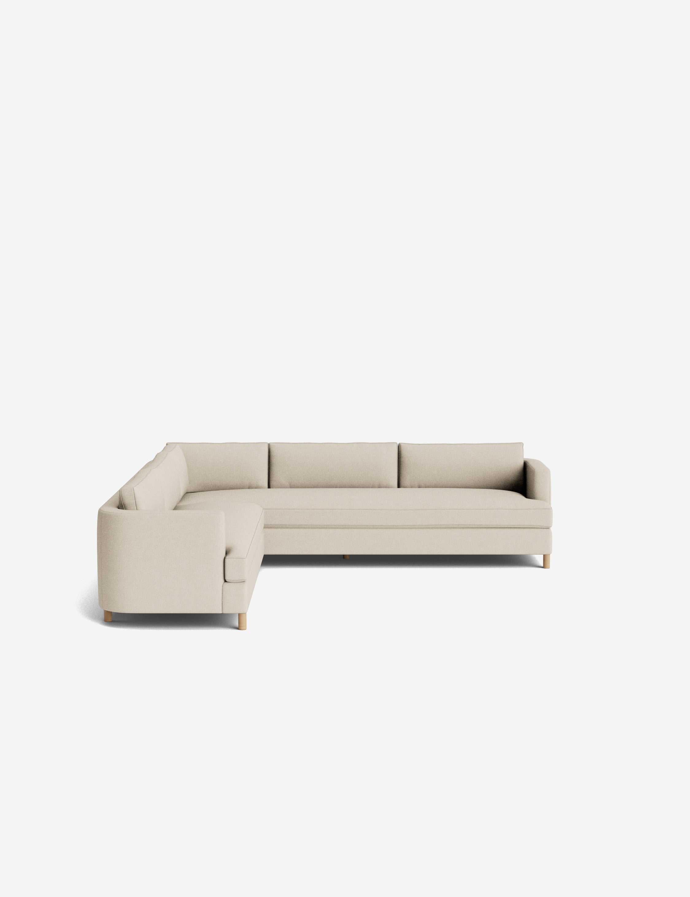 Lulu and Georgia Belmont Corner Sectional Sofa by Ginny Macdonald - view 209
