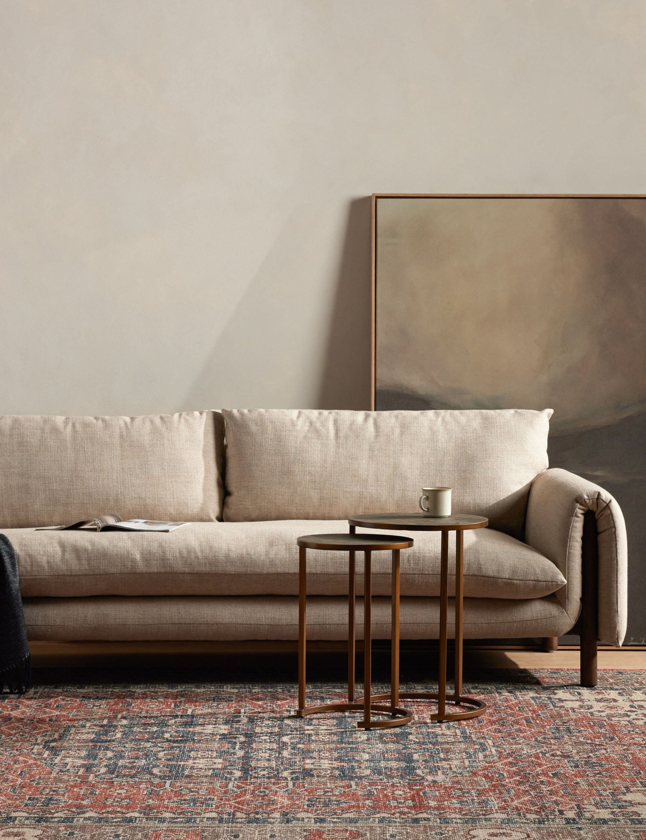 Lulu and Georgia Odelia Sofa – Natural - view 2