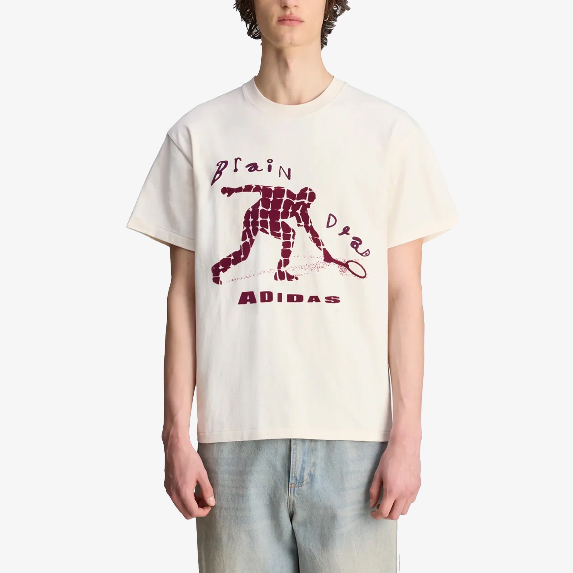 Adidas Originals | Brain Dead Tee { Wonder White