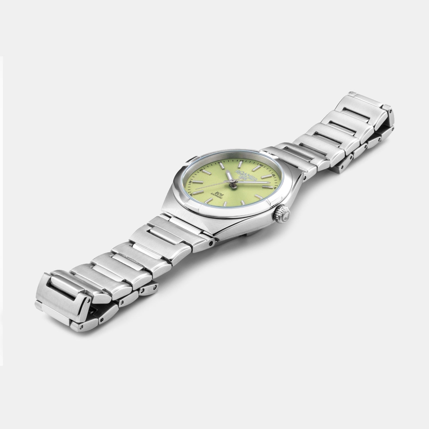 Roamer Eos Classic Women Quartz Light Green Dial Analog Stainless Steel Watch 982847 41 75 20 - view 2