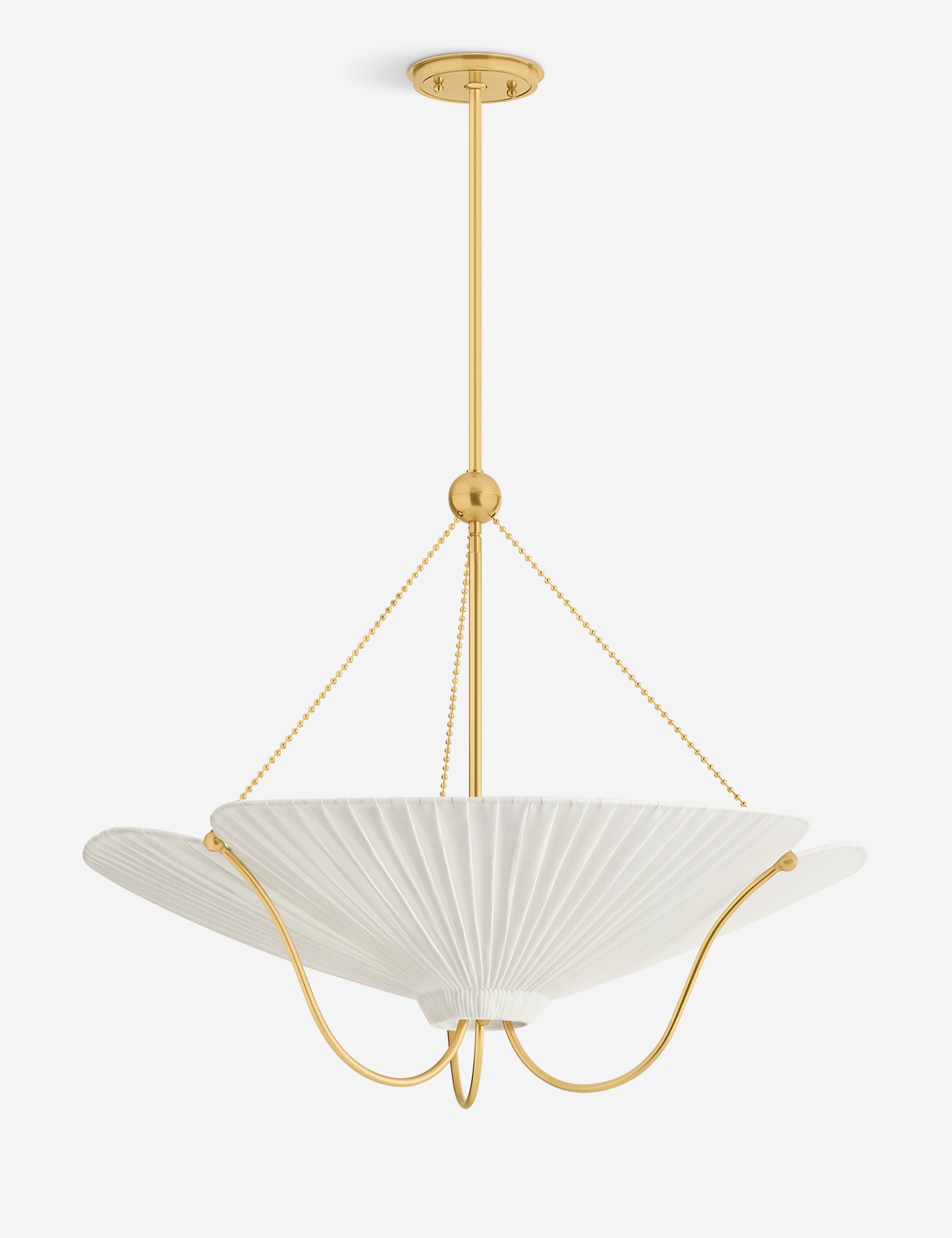 Lulu and Georgia Mercedes Pendant Light – Aged Brass