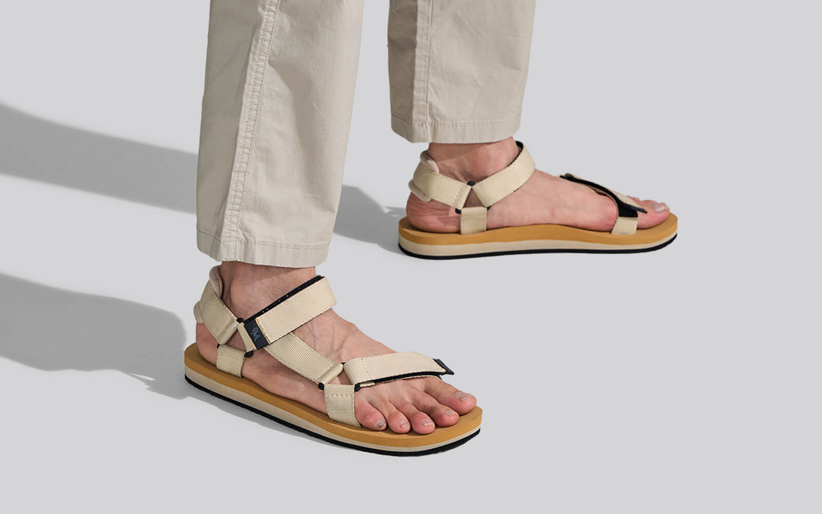Neeman's Airy Strap Sandals : Tan-Beige - view 7