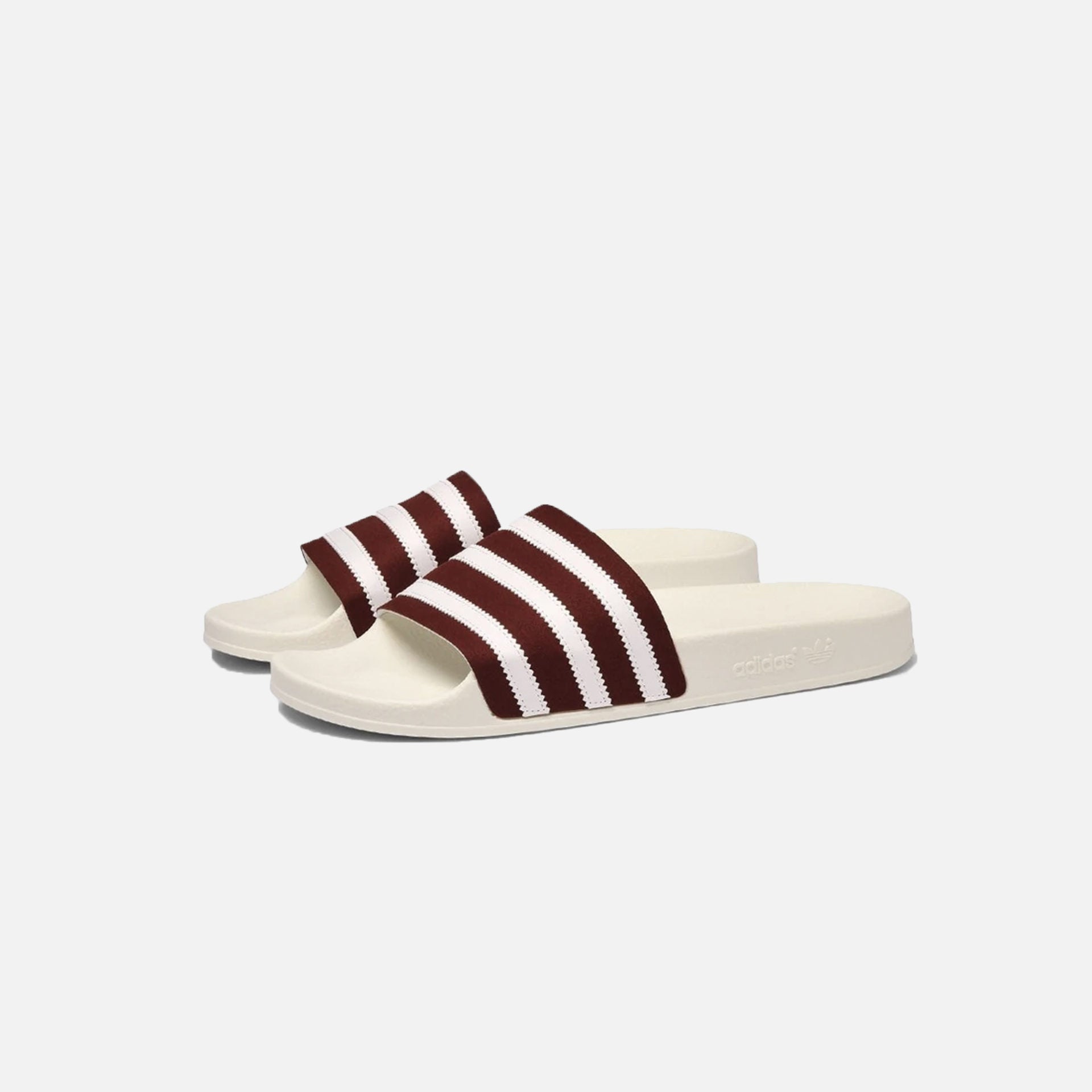 Adidas | ADILETTE C BURGUNDY - view 2