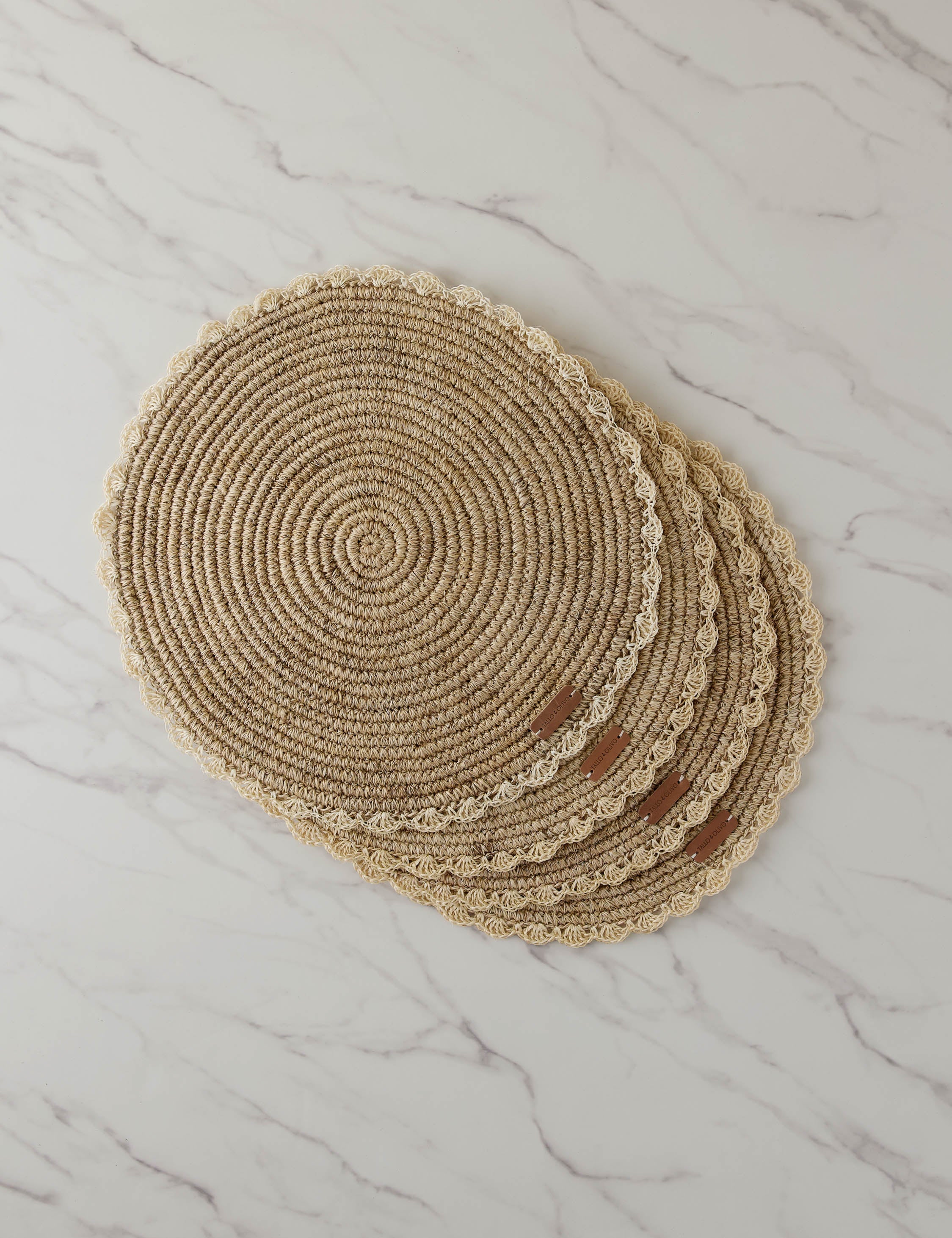 Margarita placemats set – Lulu and Georgia Margarita Placemats (Set of 4) by Tallo de Olivo