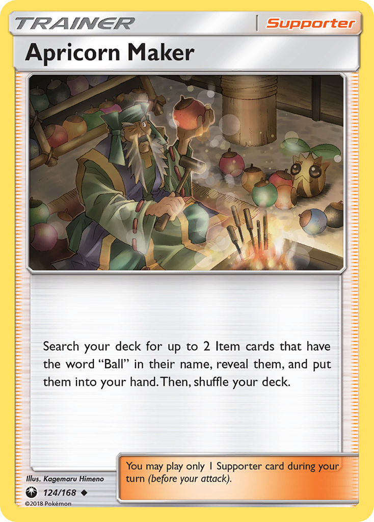 Uncommon sm7-124 reverse – Pokémon Apricorn Maker - 124/168 - Uncommon [sm7-124] [Reverse Holo] - Apricorn Maker - 124/168 - Uncommon