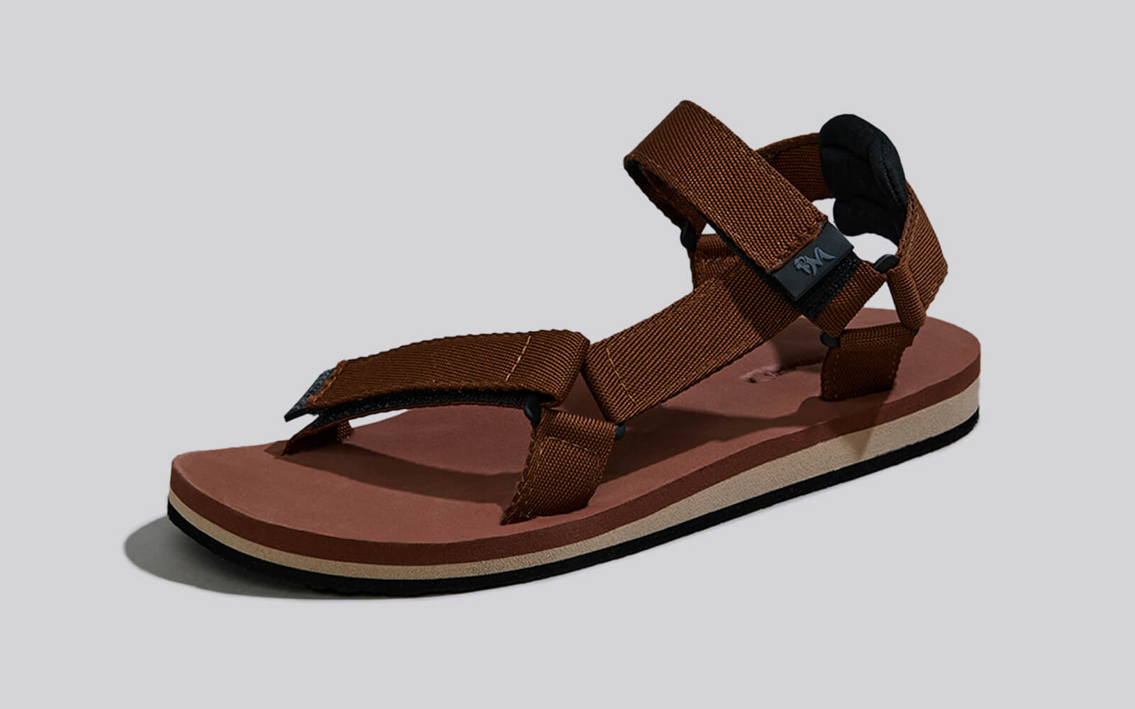 Neeman's Airy Strap Sandals : Brown-Black - view 3