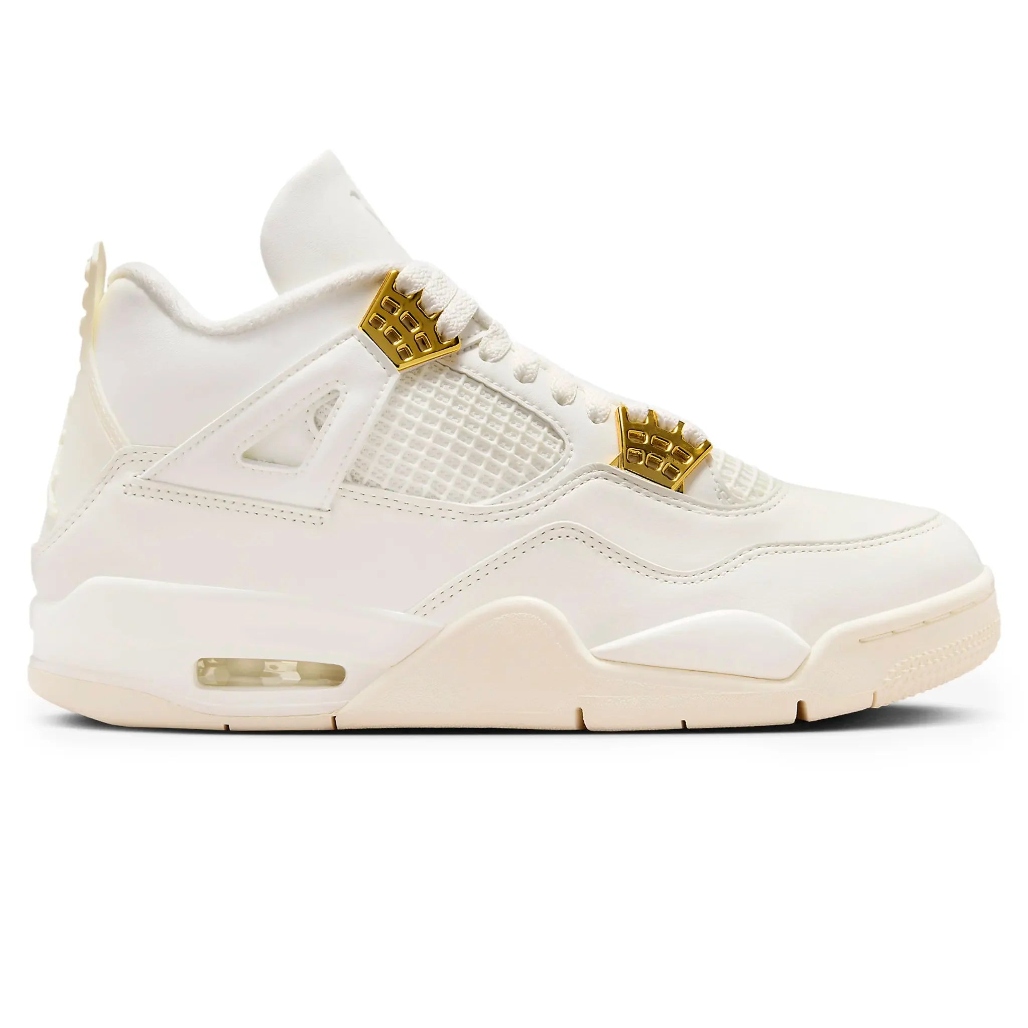 Air Jordan 4 Retro Sail Metallic Gold (W) – Beige