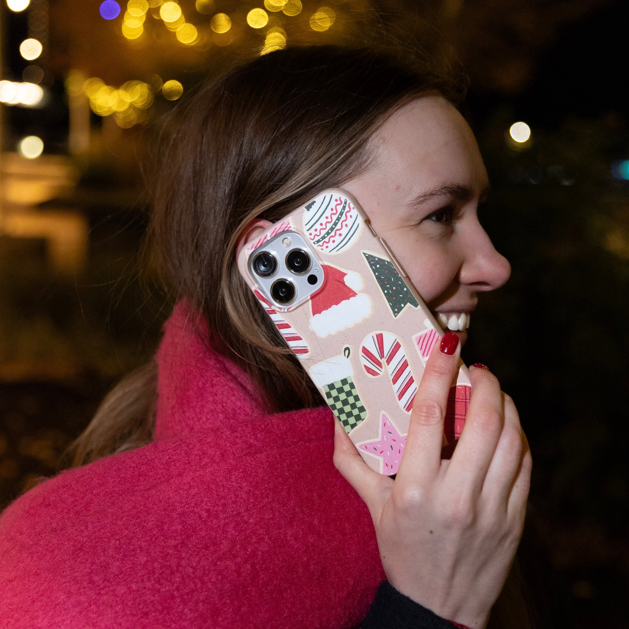 Pela Case Seashell Festive Cookies iPhone 15 Plus Case - view 2