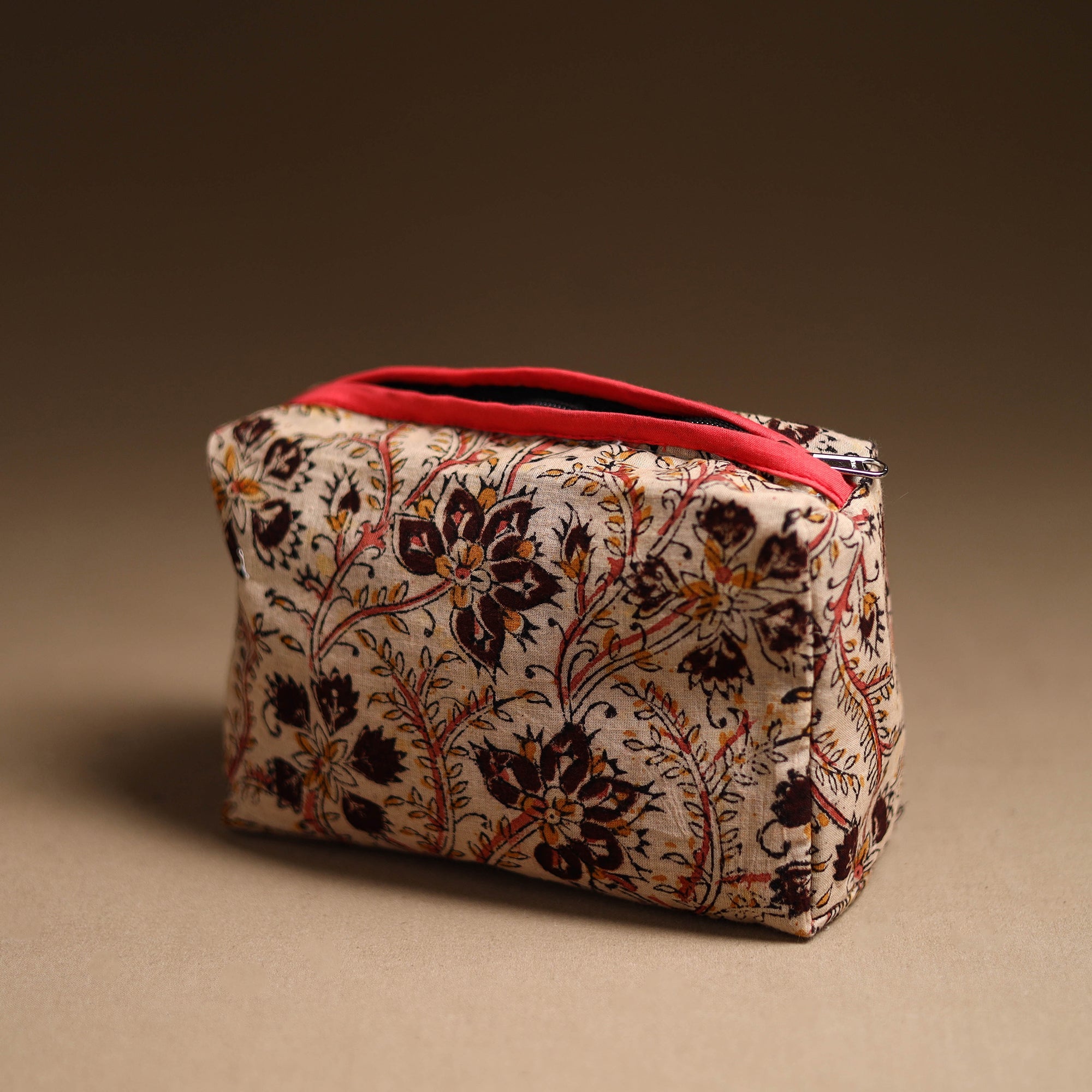 NOORI BAZAR Beige - Handmade Cotton Toiletry Pouch 08 - view 2
