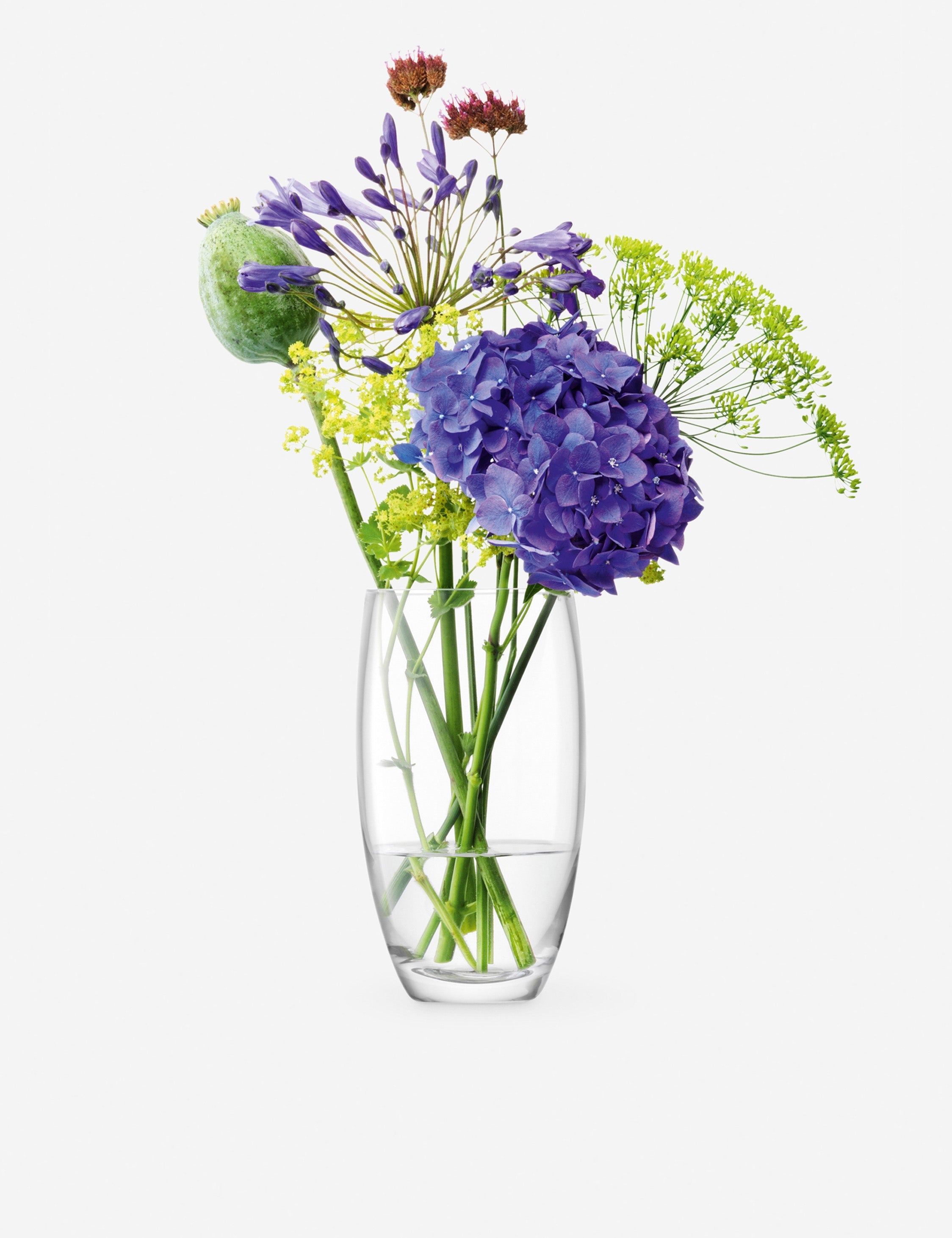 Lulu and Georgia Flower Barrel Vase by LSA International - view 2
