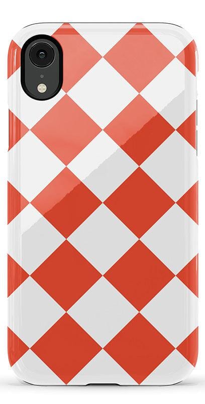 Casetry Red Checkerboard | High Contrast Design Case - view 18