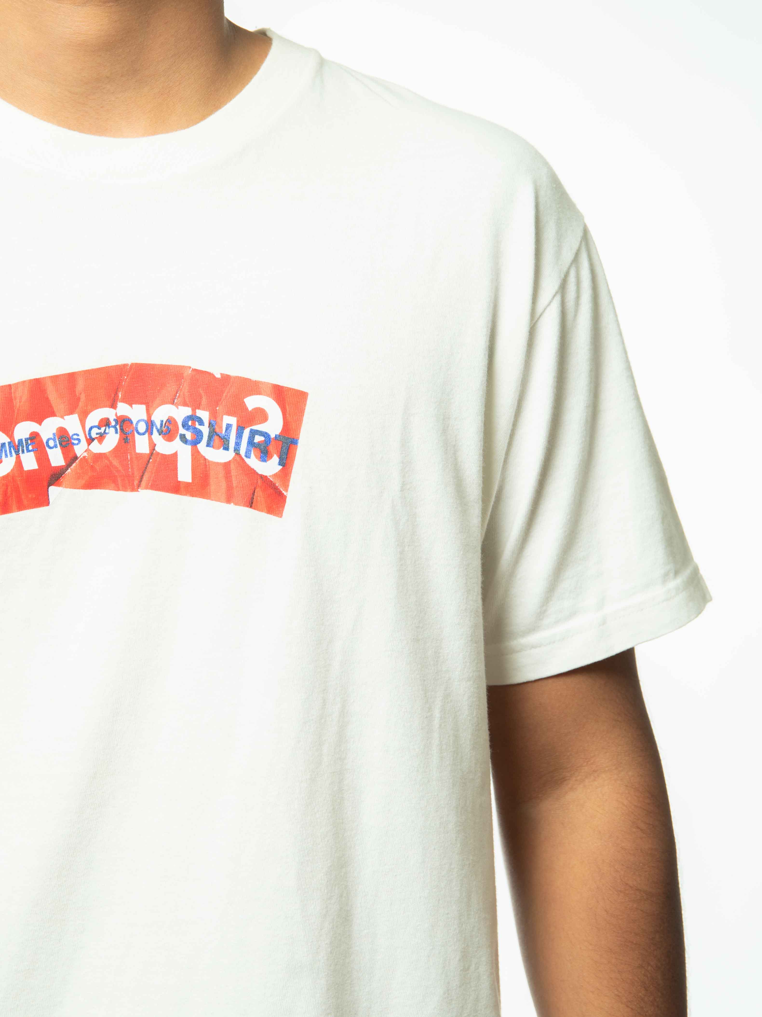 Supreme x Comme Des Garcons Box Logo T-Shirt - view 2