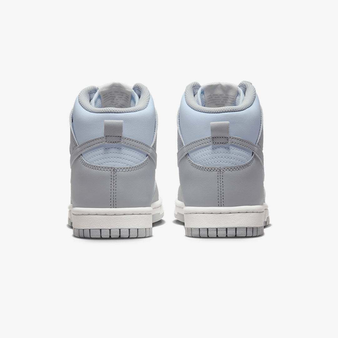 Nike | DUNK HIGH { BLUE TINT/LT SMOKE GREY-SUMMIT WHITE - view 2