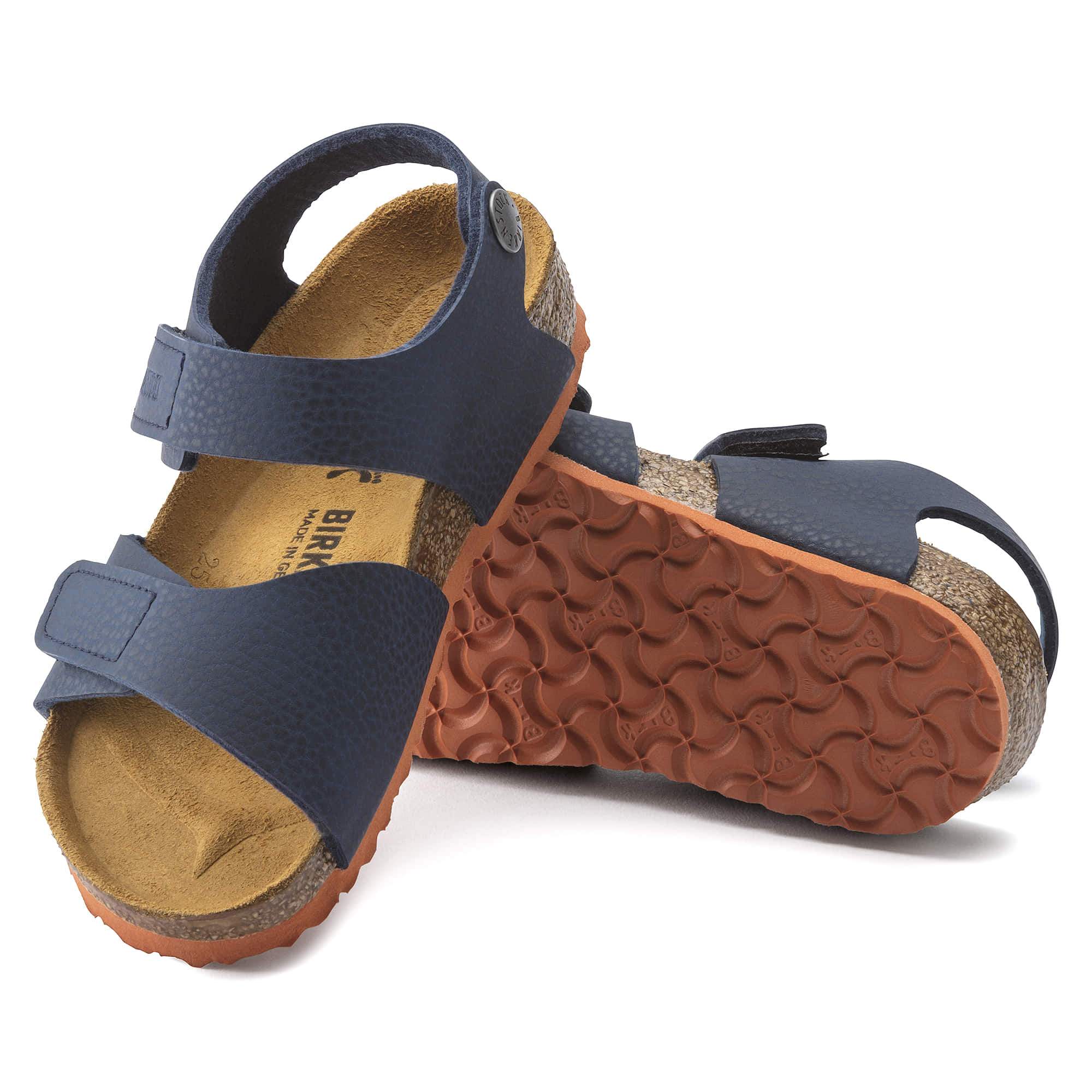 Birkenstock Palu Kids Birko-Flor – Blue Blue/Desert Soil Blue