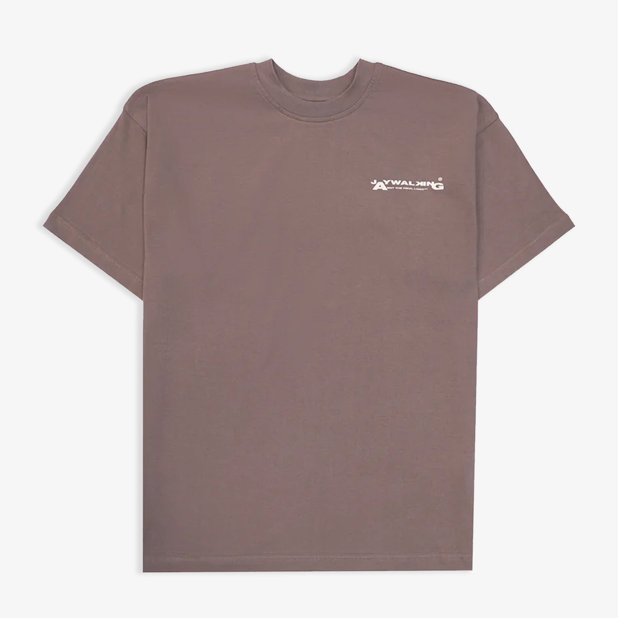 8 0 t-shirt – Jaywalking | Art Face 8.0 T-shirt { Brown