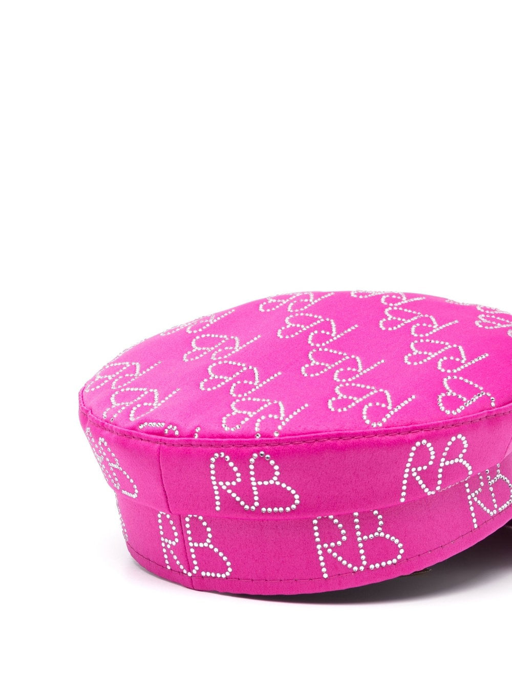 Ruslan Baginskiy crystal-embellished Baker Boy Hat - view 2