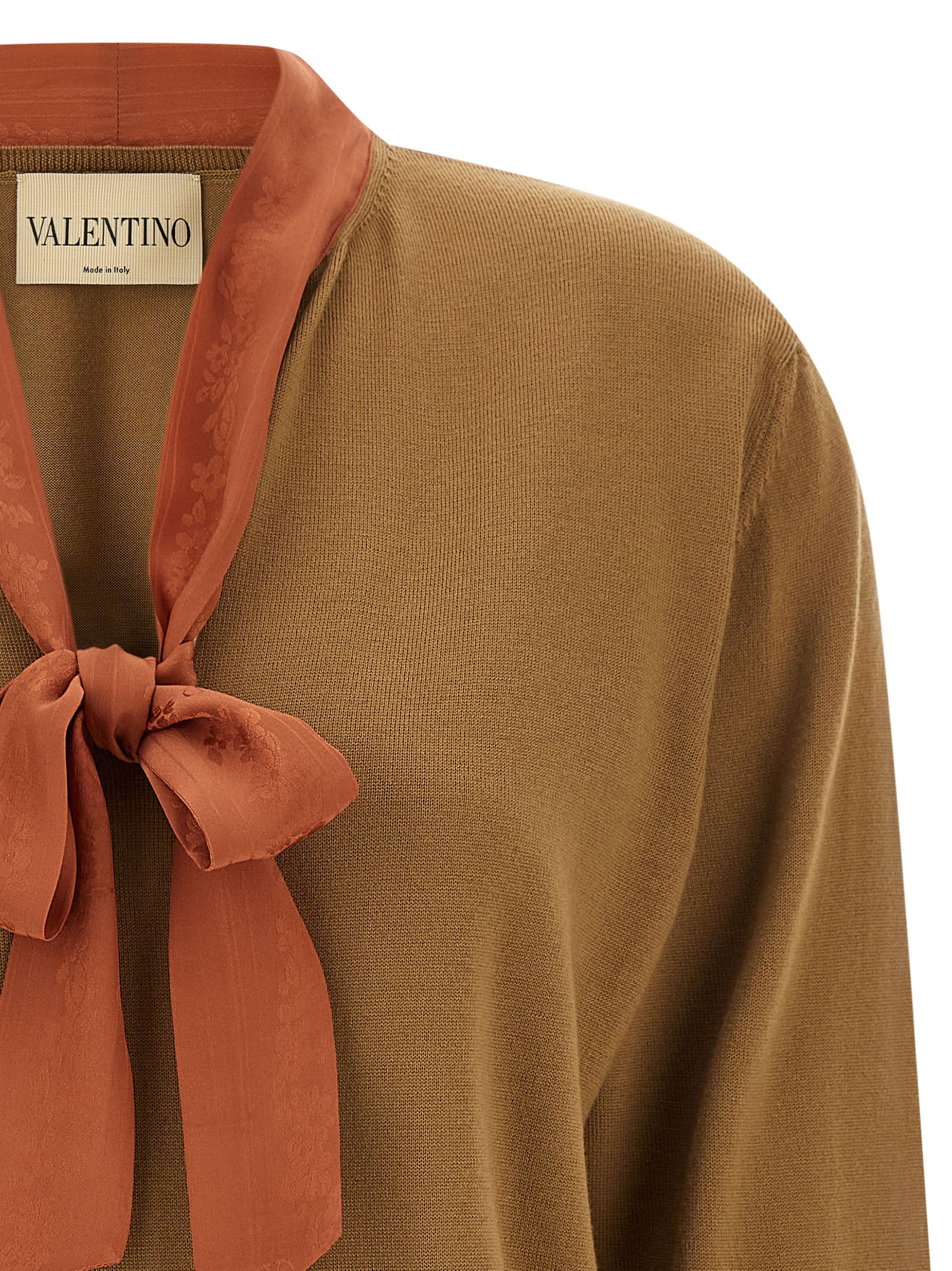 Valentino Garavani Lavallière Collar Sweater – 100% cashmere - view 3